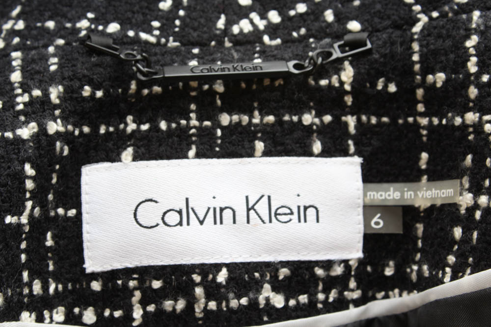 Wool Jacket, Sweater and Slacks from "Chloé" and "Calvin Klein"