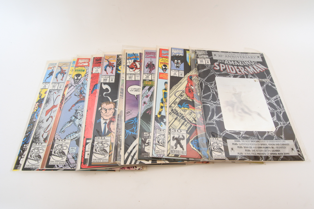 "Amazing Spider-Man" 361, "Infinity Gauntlet" Full Run and Other Modern Comics