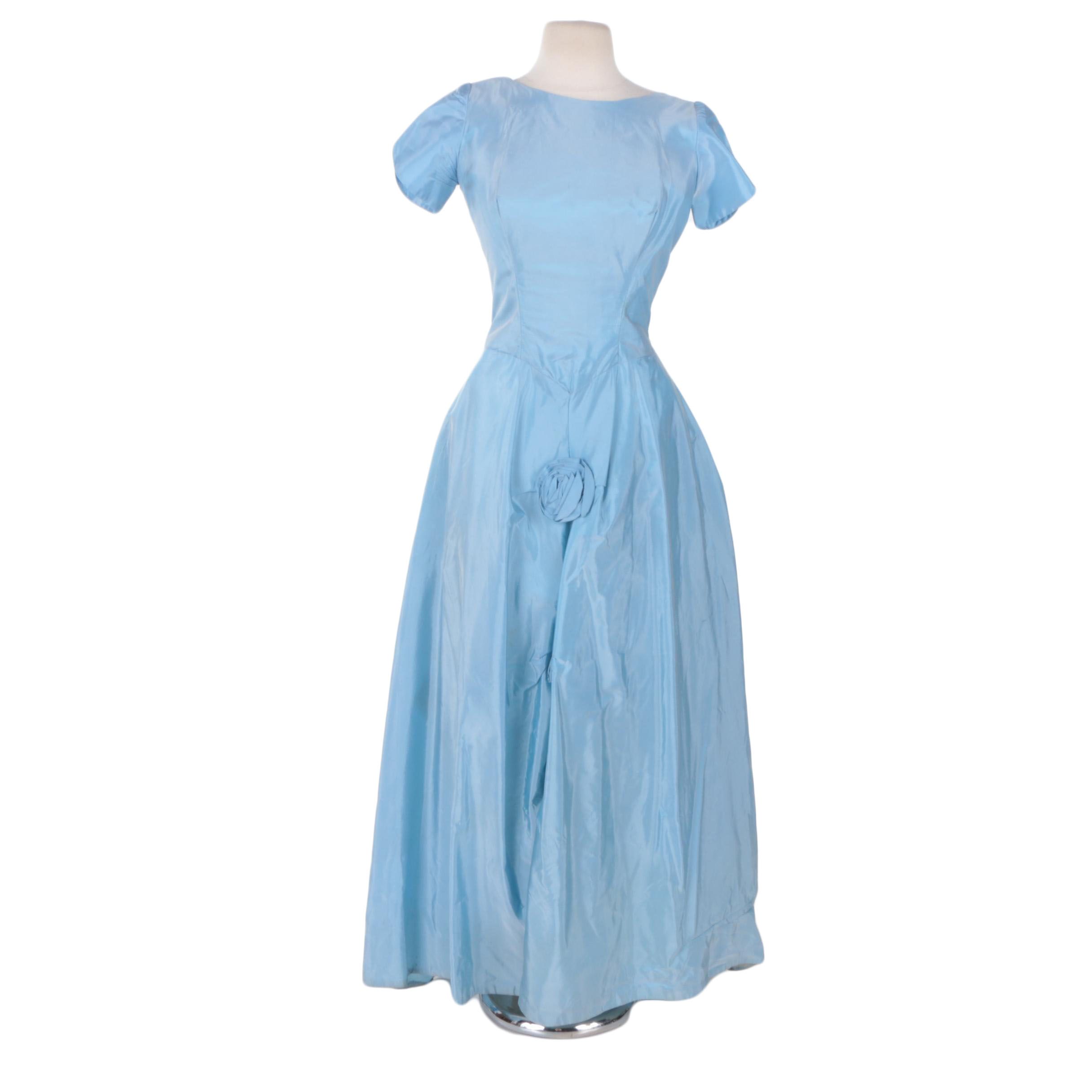 Vintage Taffeta Gown