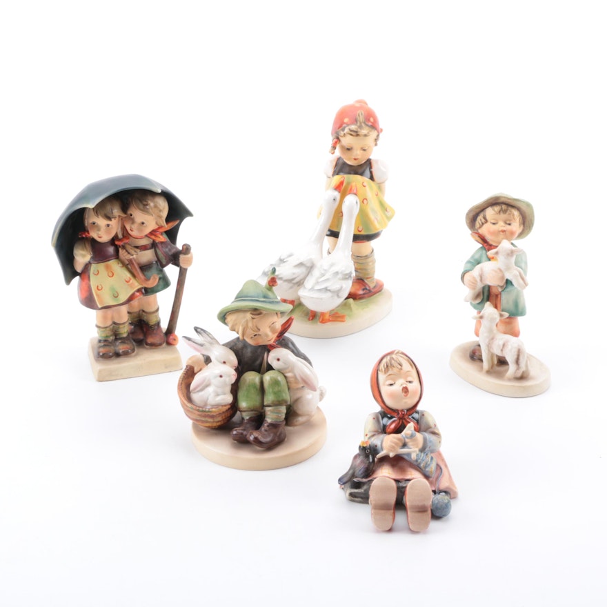 Collection of Vintage Hummel Figurines