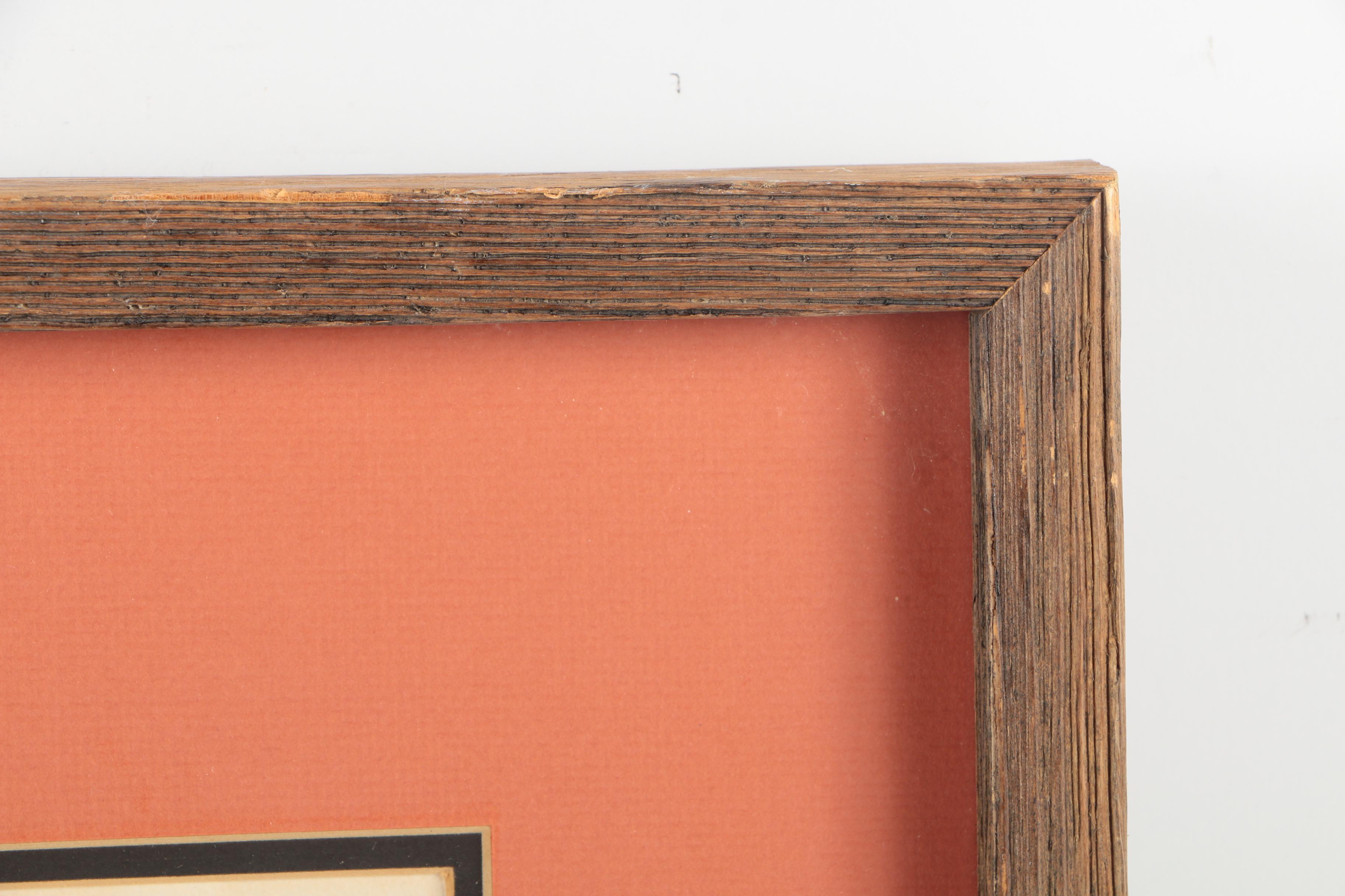 Peter Hilgeford Limited Edition Colored Lithograph "Flying Frog"