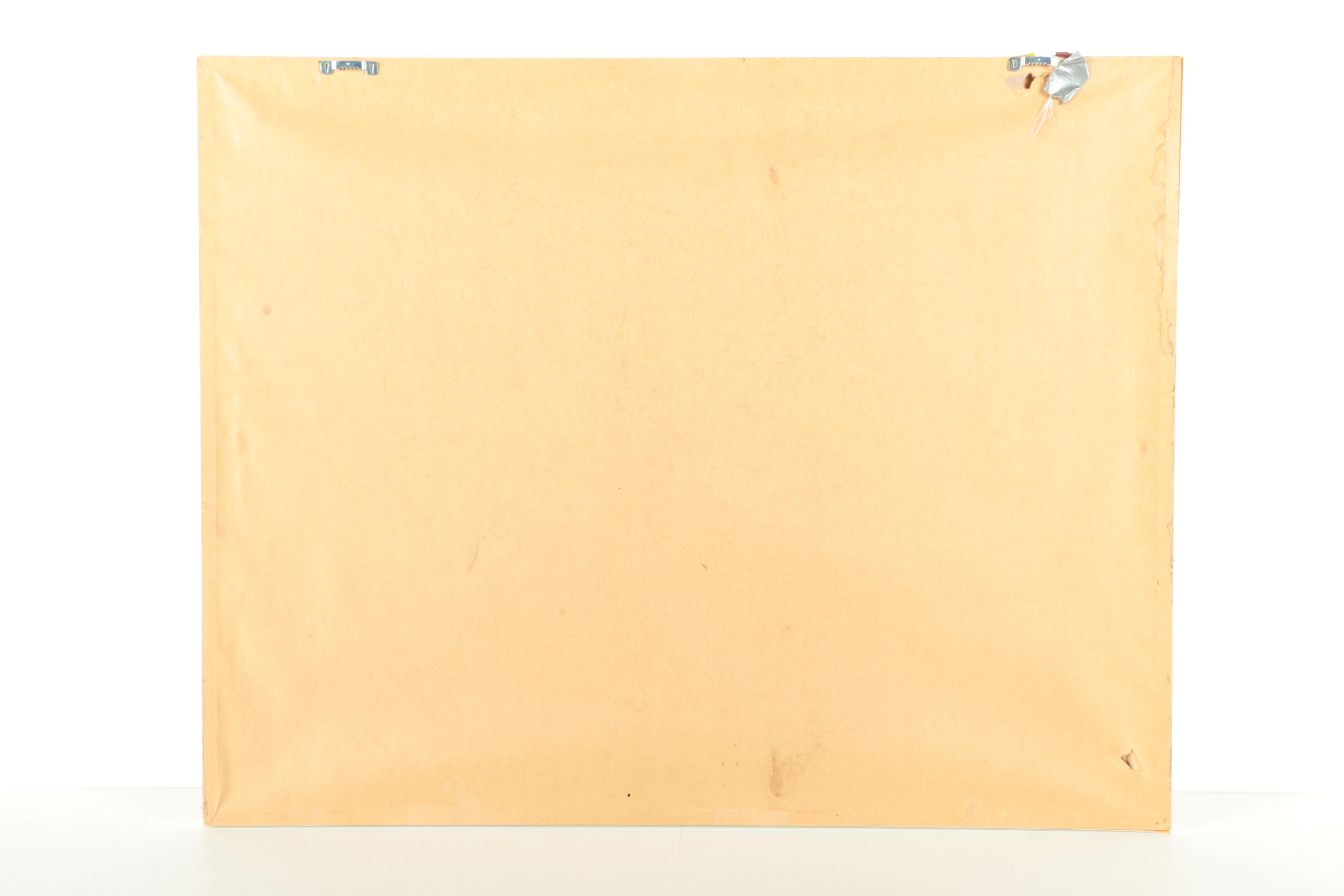 Offset Lithograph of Floral Arrangement