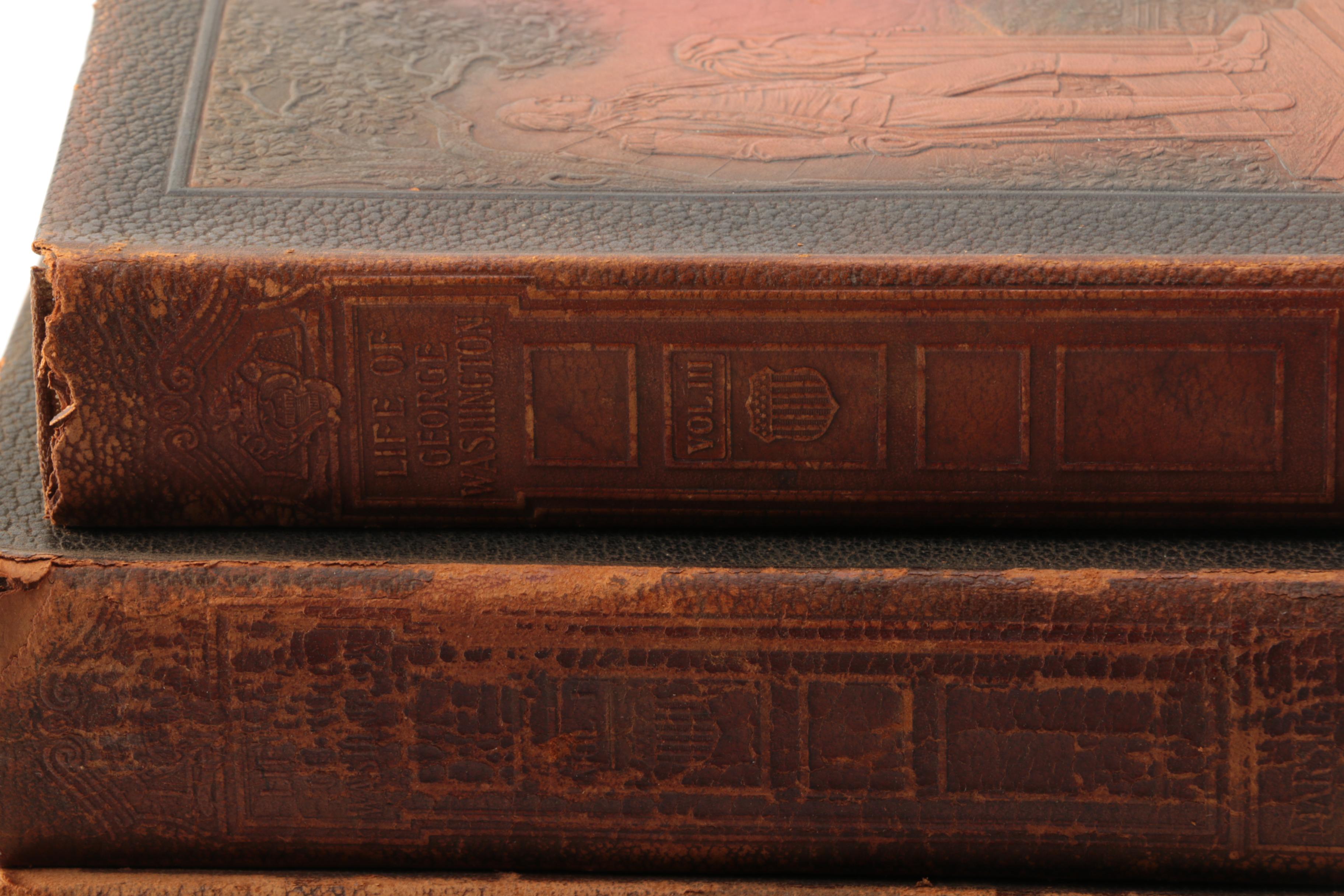 1926 "The Life of George Washington" Volumes I-IV