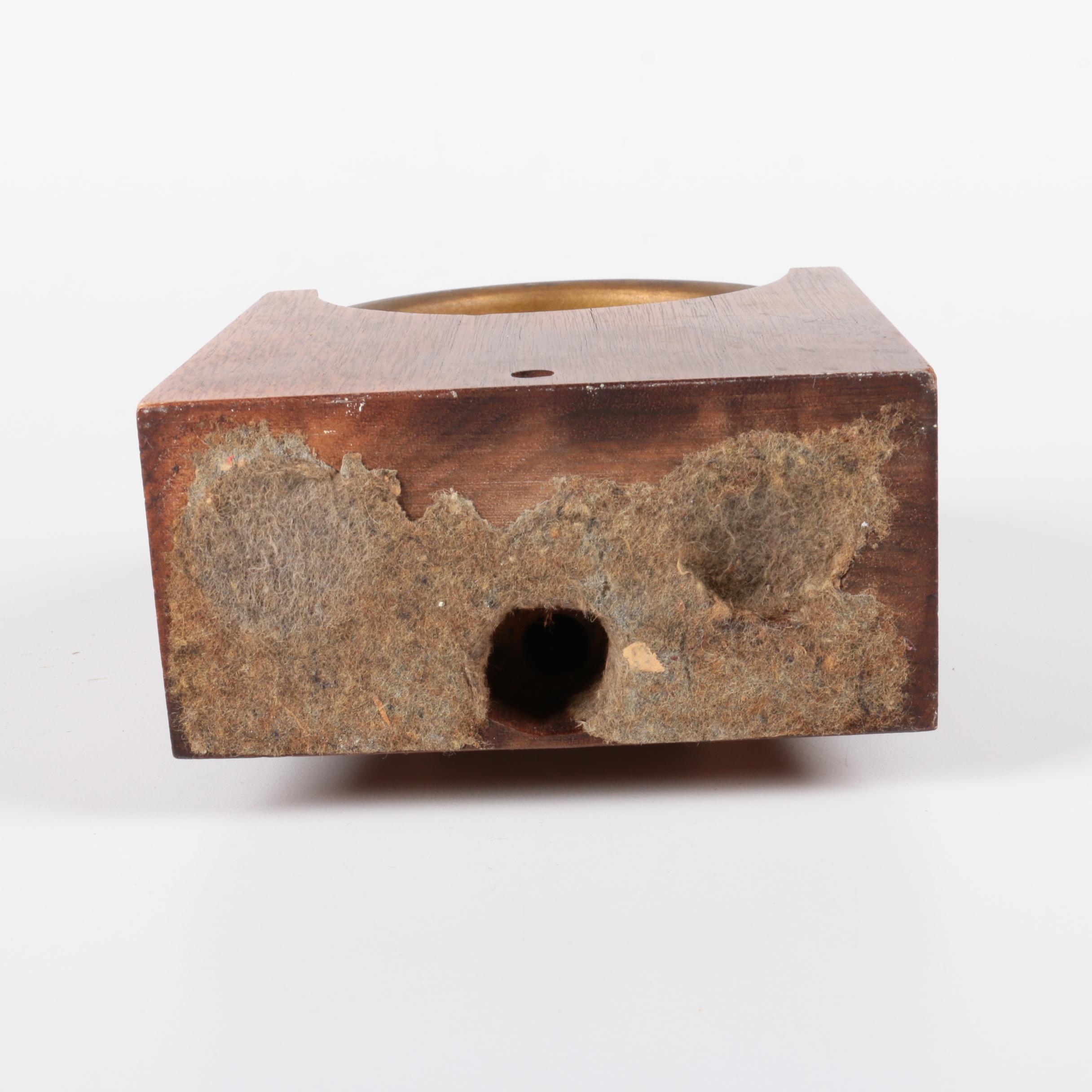 Frank Watrous Lufft German Movement Barometer and Vintage Plymouth 8-Day Clock