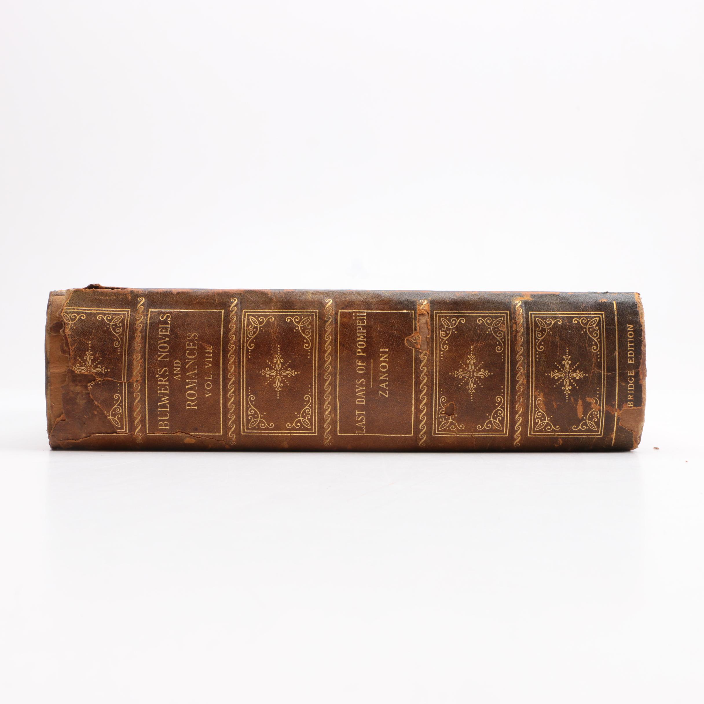 Collection of Bulwer's Novels and Romances