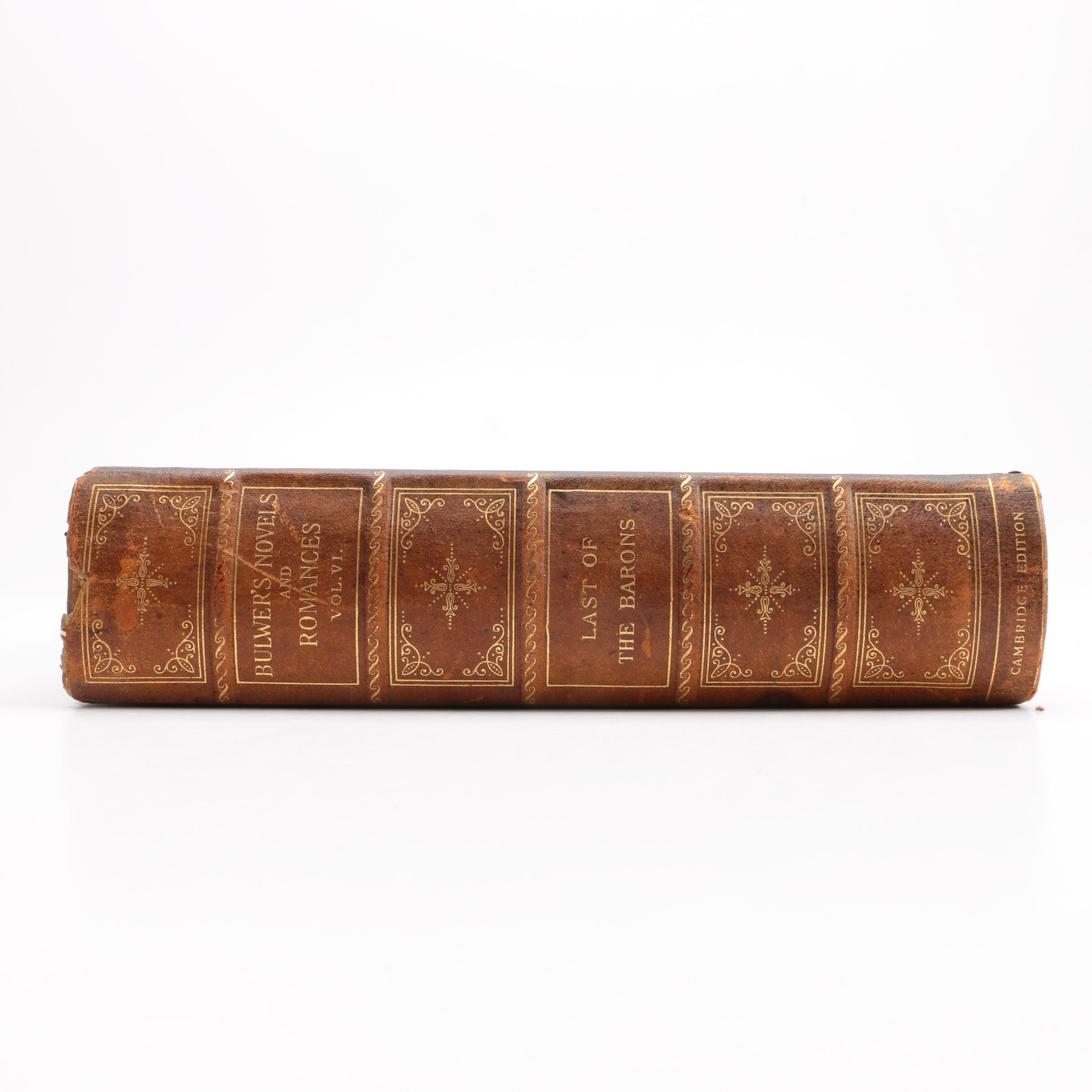 Collection of Bulwer's Novels and Romances