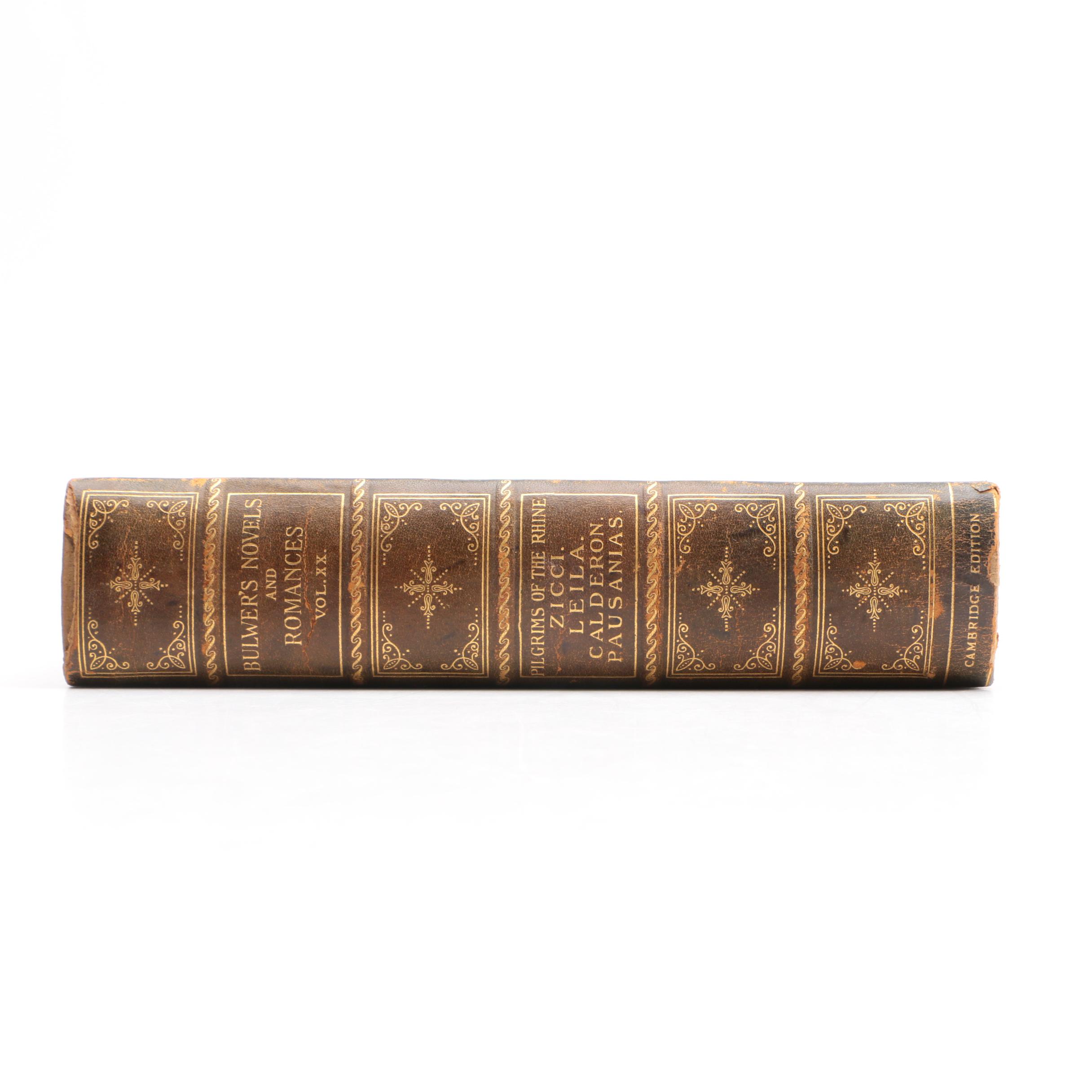 Collection of Bulwer's Novels and Romances