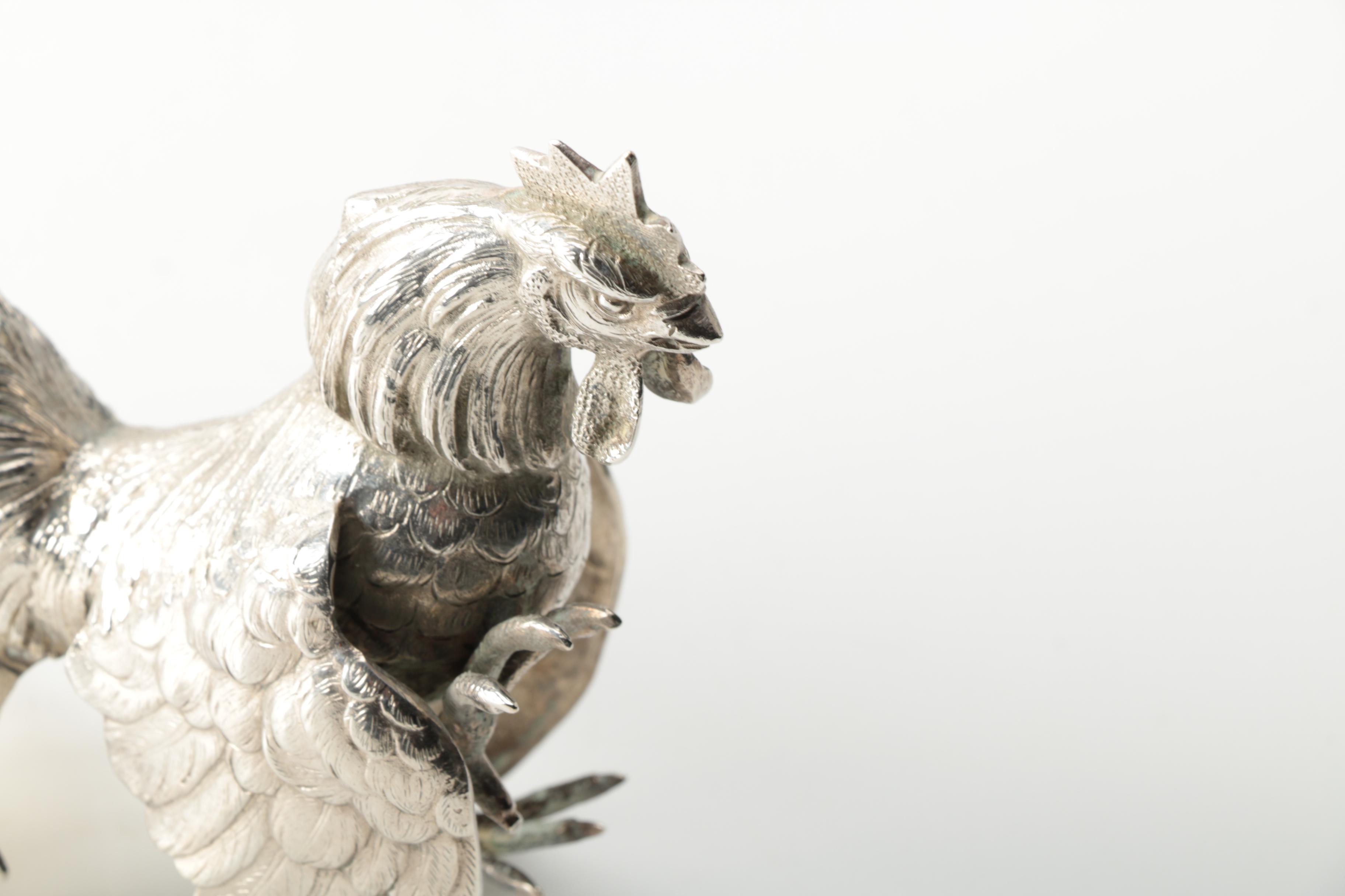 Silver Tone Animal Figurines
