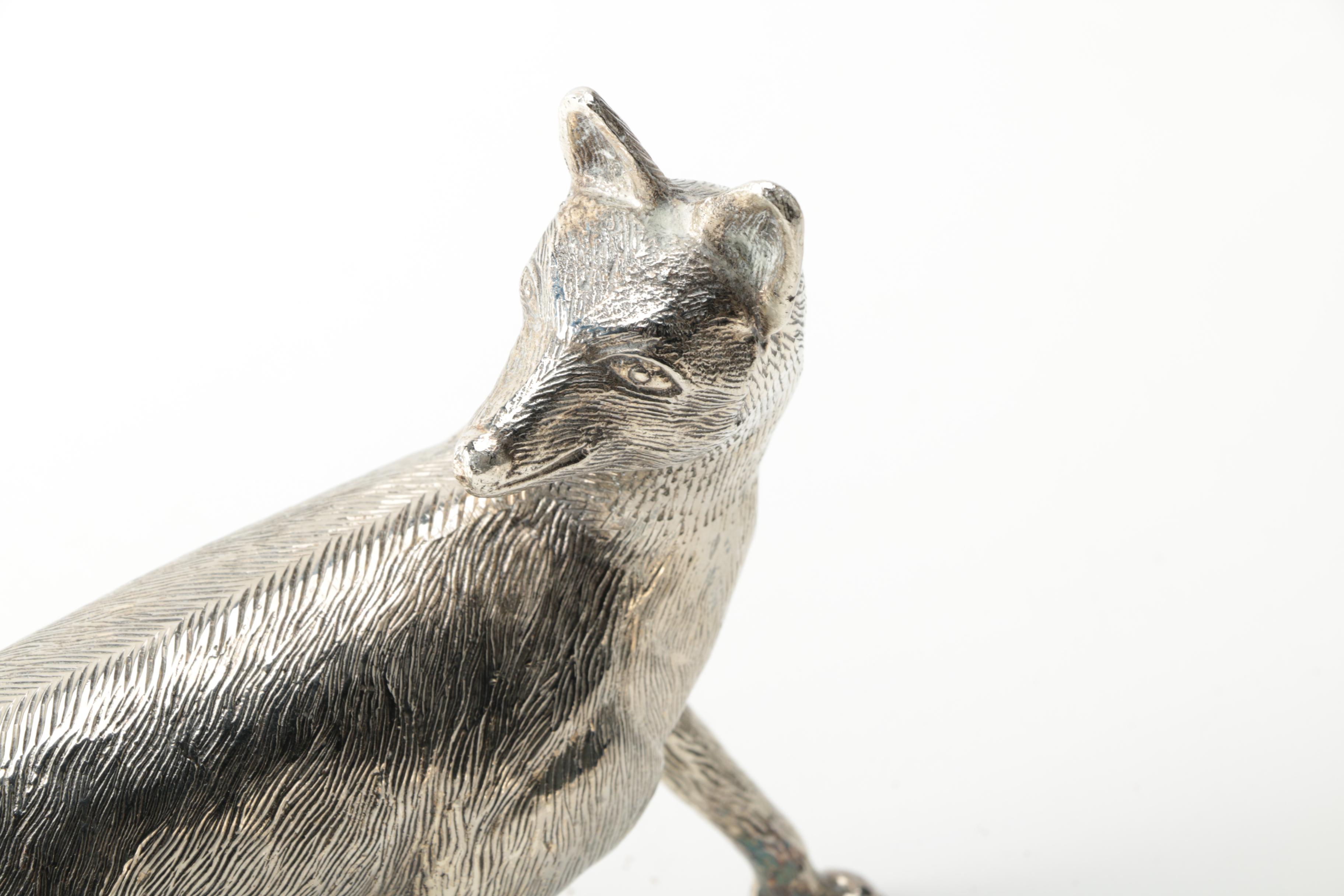 Silver Tone Animal Figurines