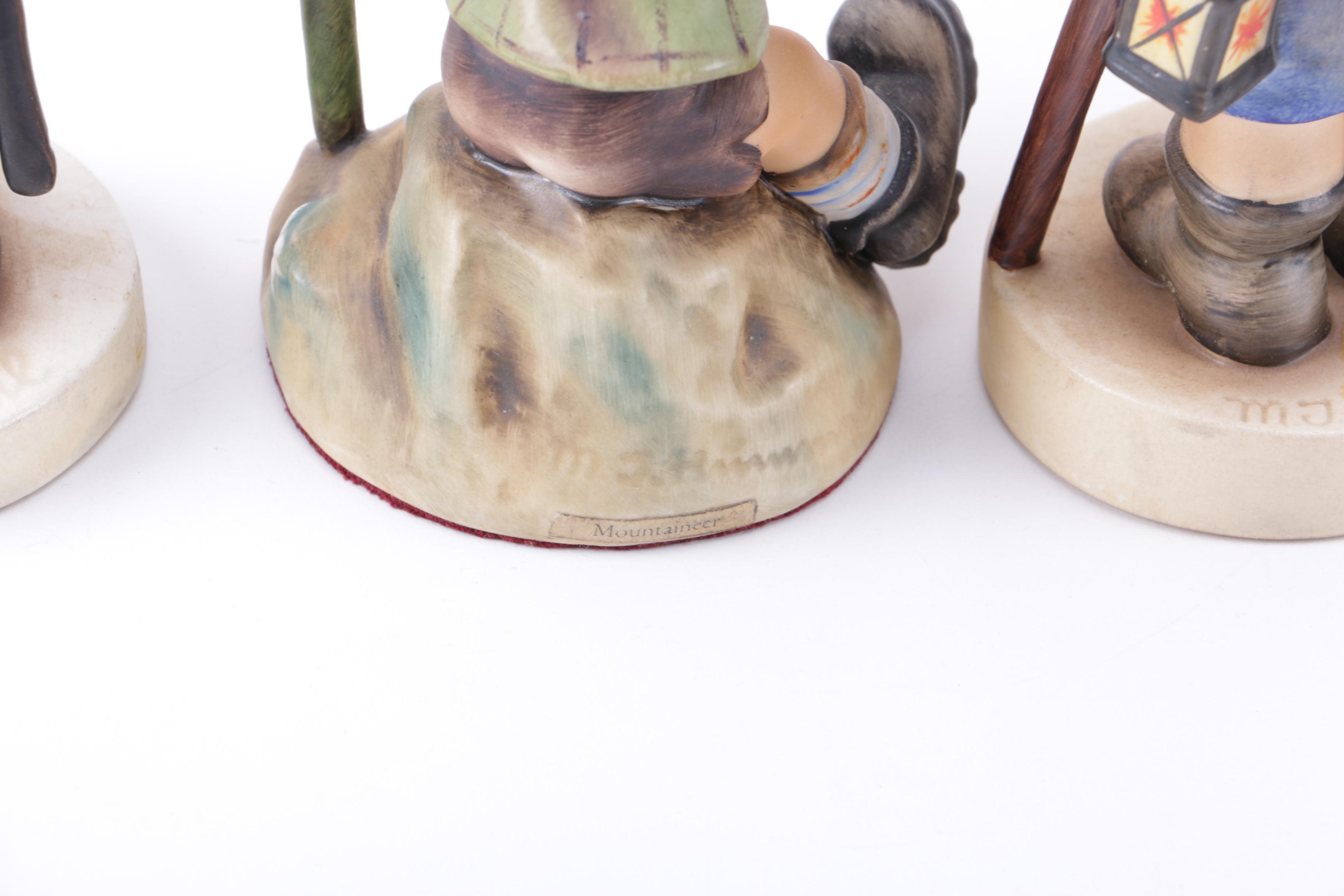 Assortment of Hummel Figurines Including "Mountaineer"