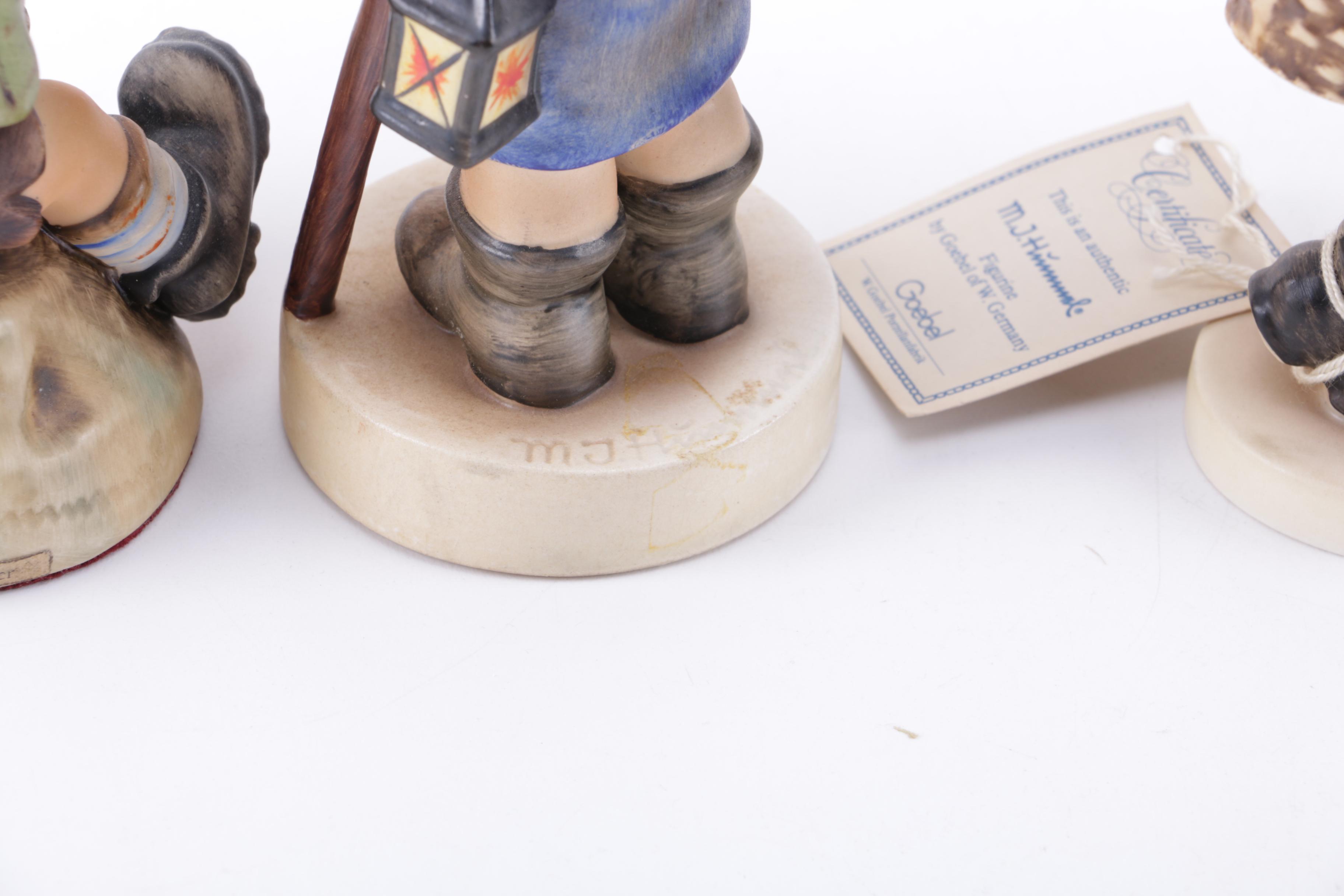 Assortment of Hummel Figurines Including "Mountaineer"