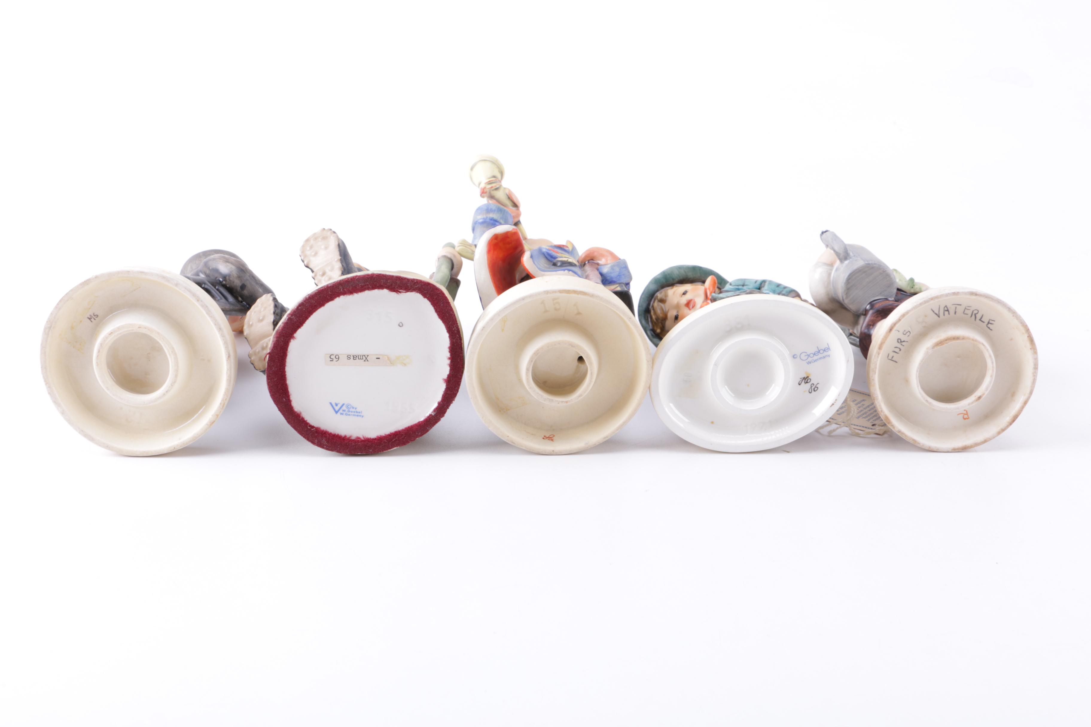 Assortment of Hummel Figurines Including "Mountaineer"