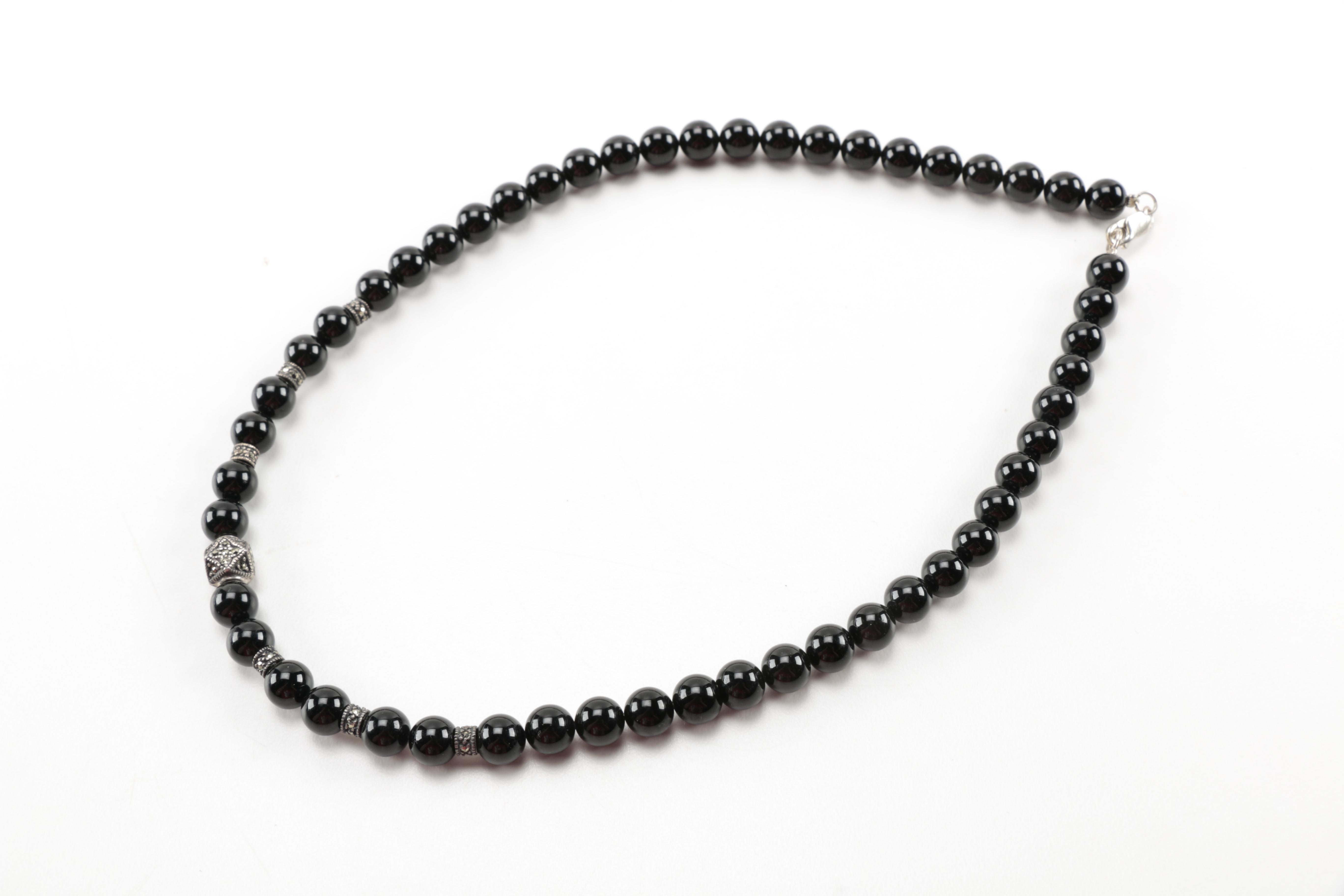 Sterling Silver Jewelry Including Judith Jack Earrings