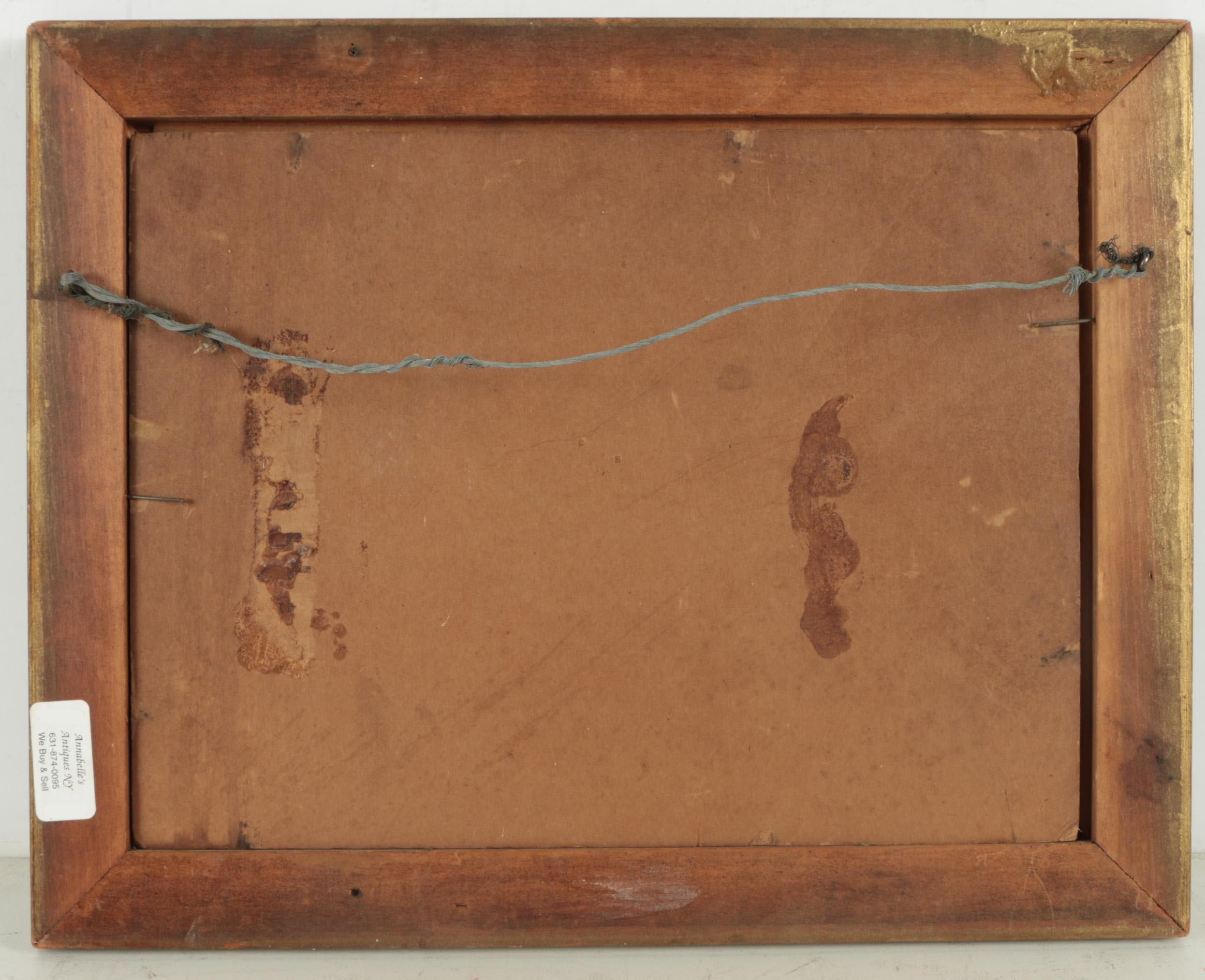 Oil Painting on Canvas Board of Manor