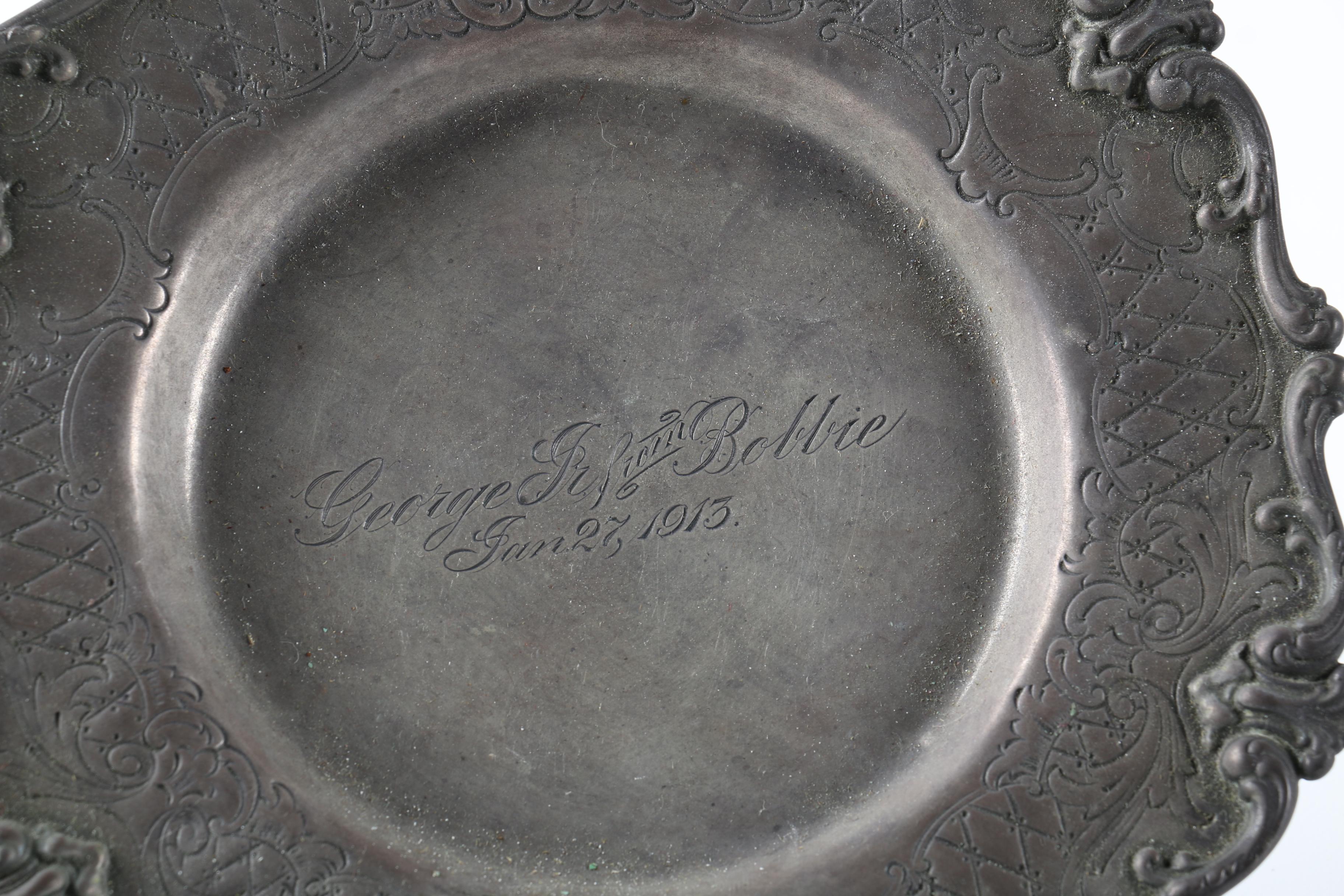 Collection of Vintage Sterling and Metal Vanity Items