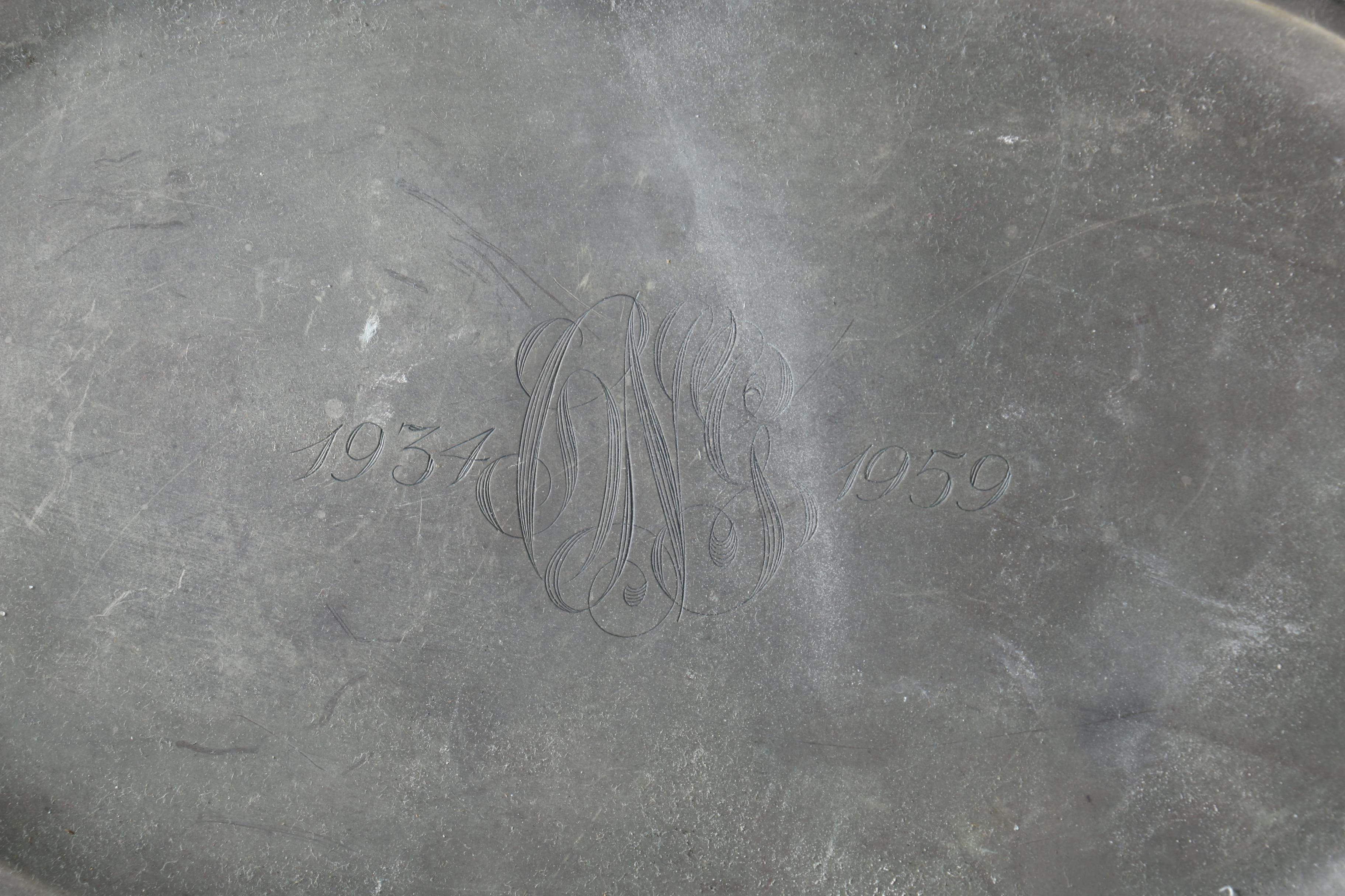 Collection of Vintage Sterling and Metal Vanity Items