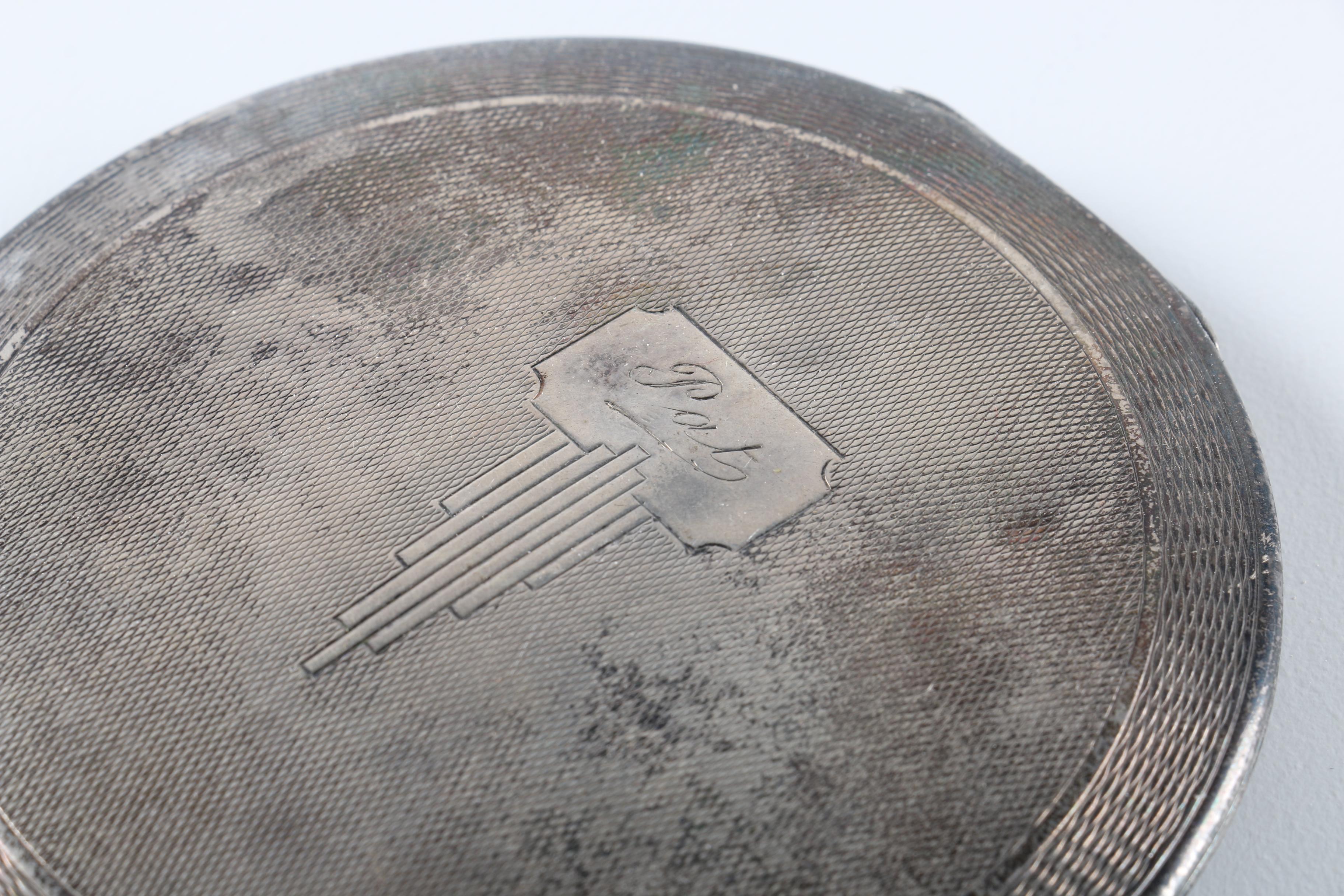 Collection of Vintage Sterling and Metal Vanity Items