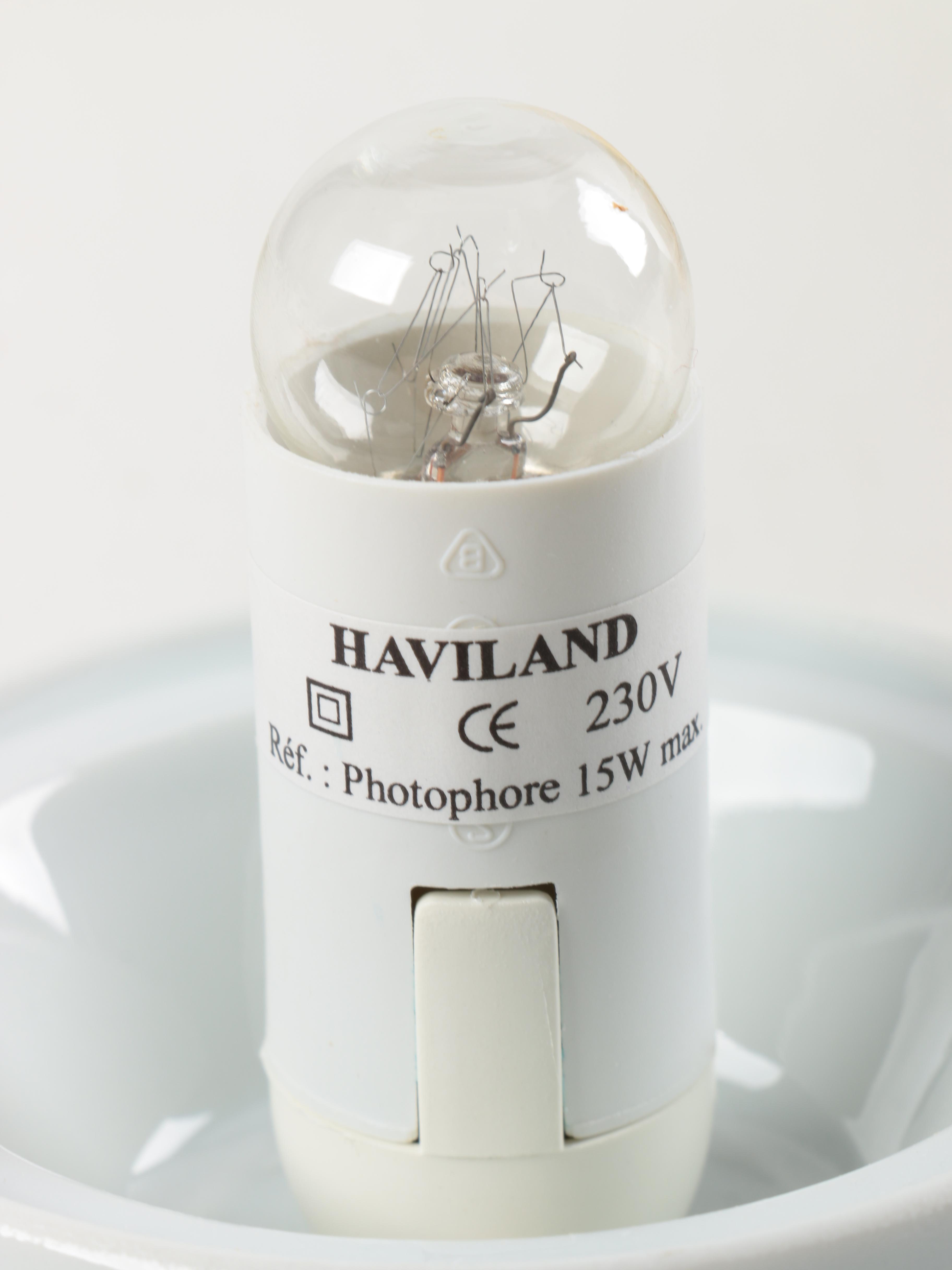 Haviland Limoges Porcelain Lithophane  Lamps