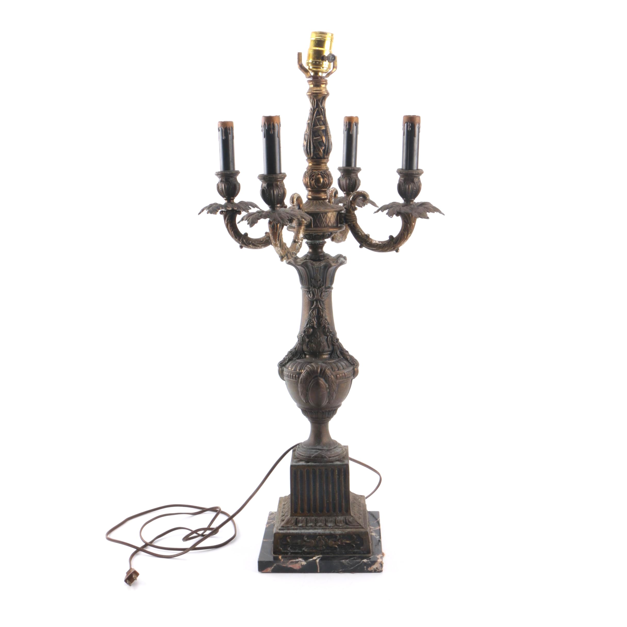 Candelabra Table Lamp
