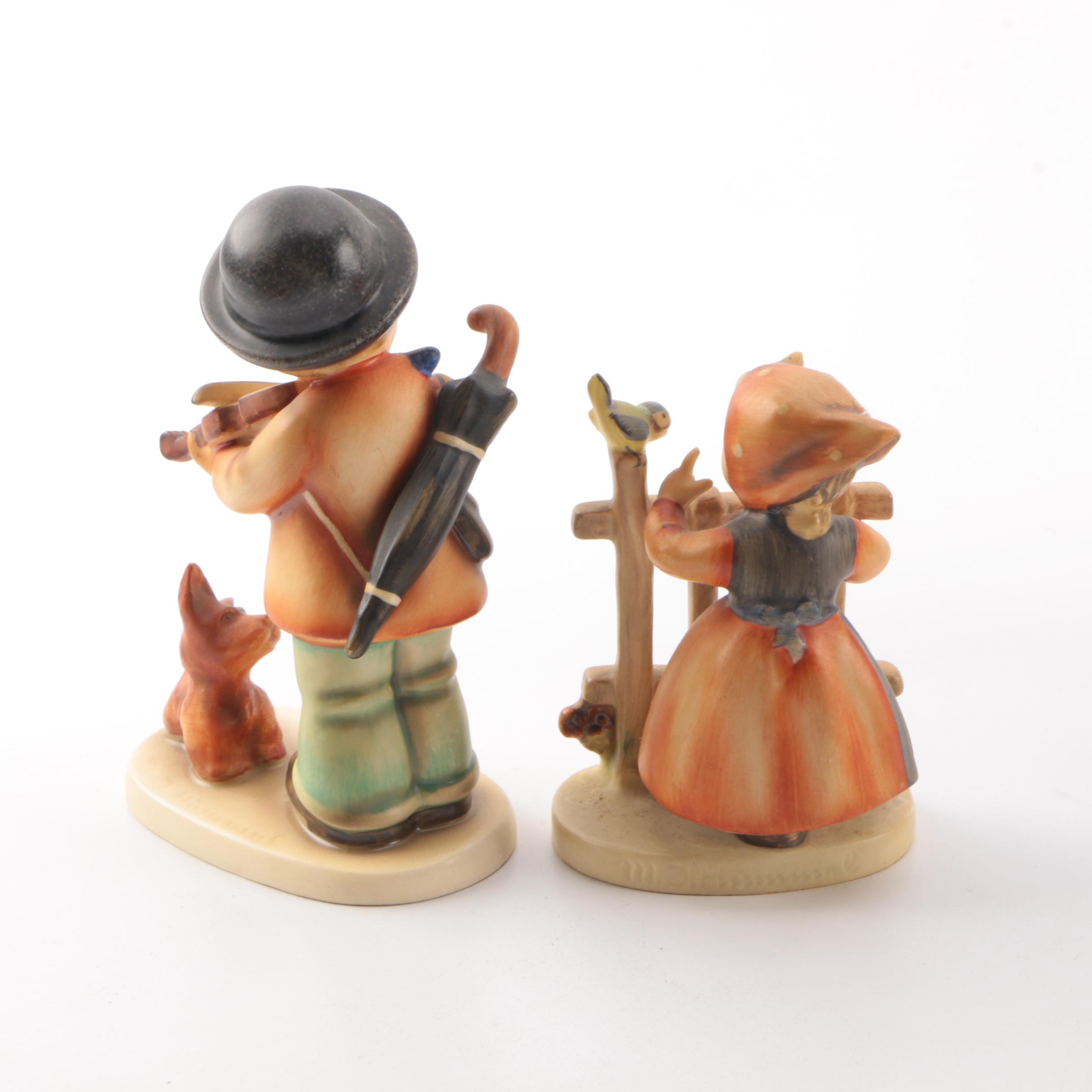 Assortment of Goebel Hummel Figurines