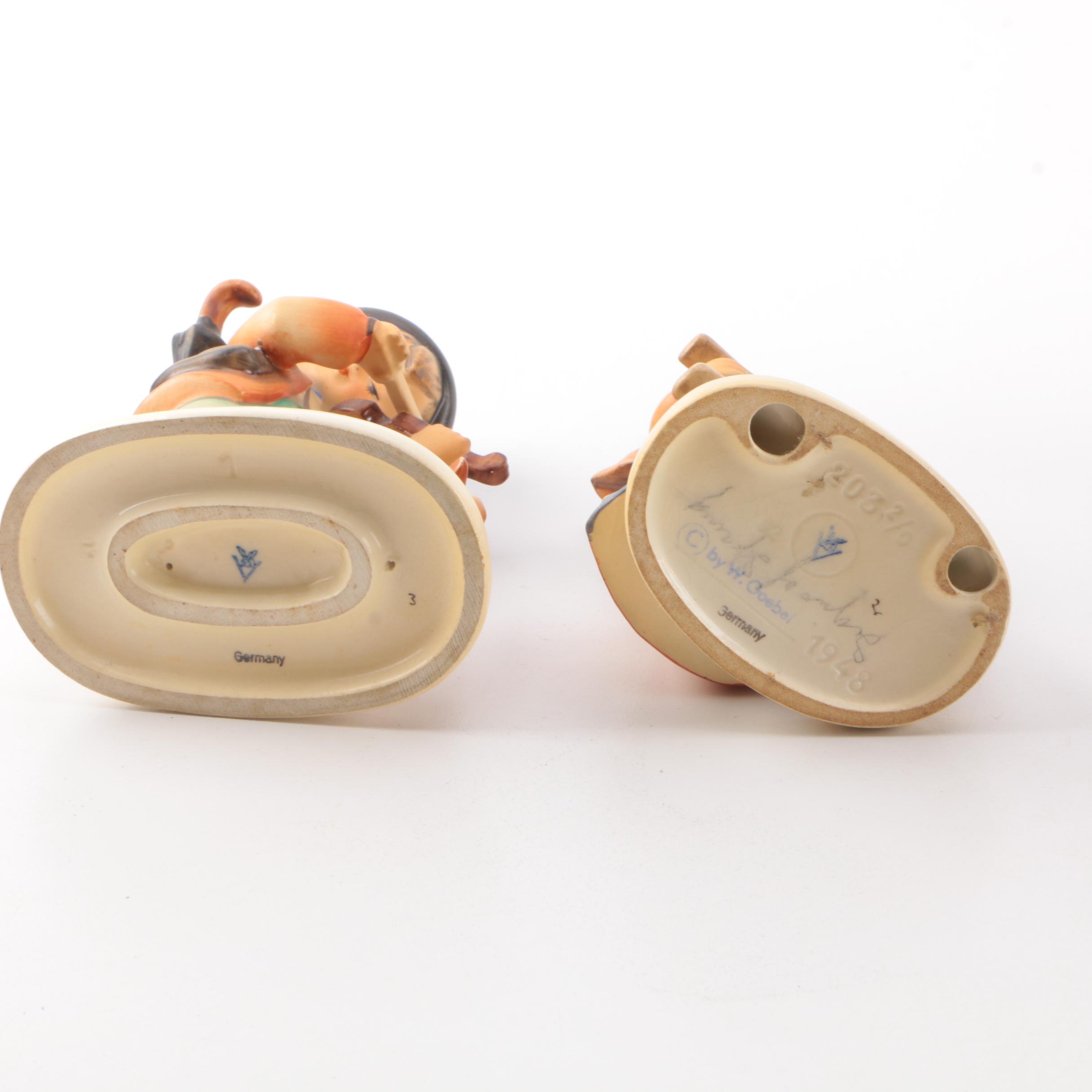 Assortment of Goebel Hummel Figurines