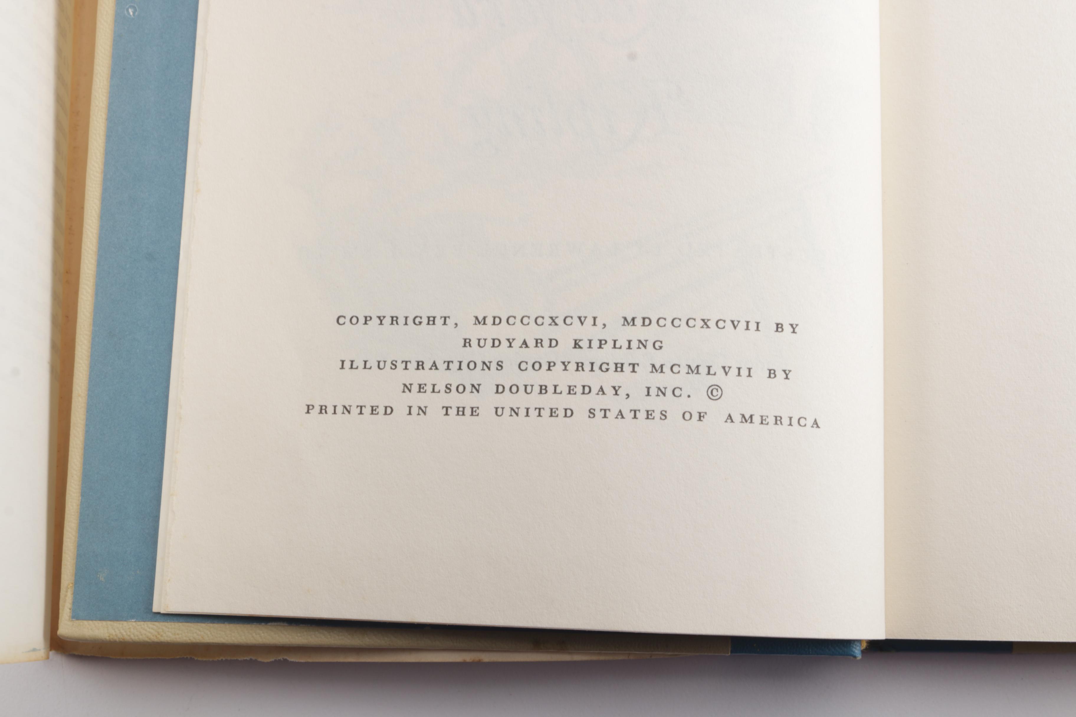 Junior Deluxe Editions of "Robinson Crusoe" and "Captain Courageous"