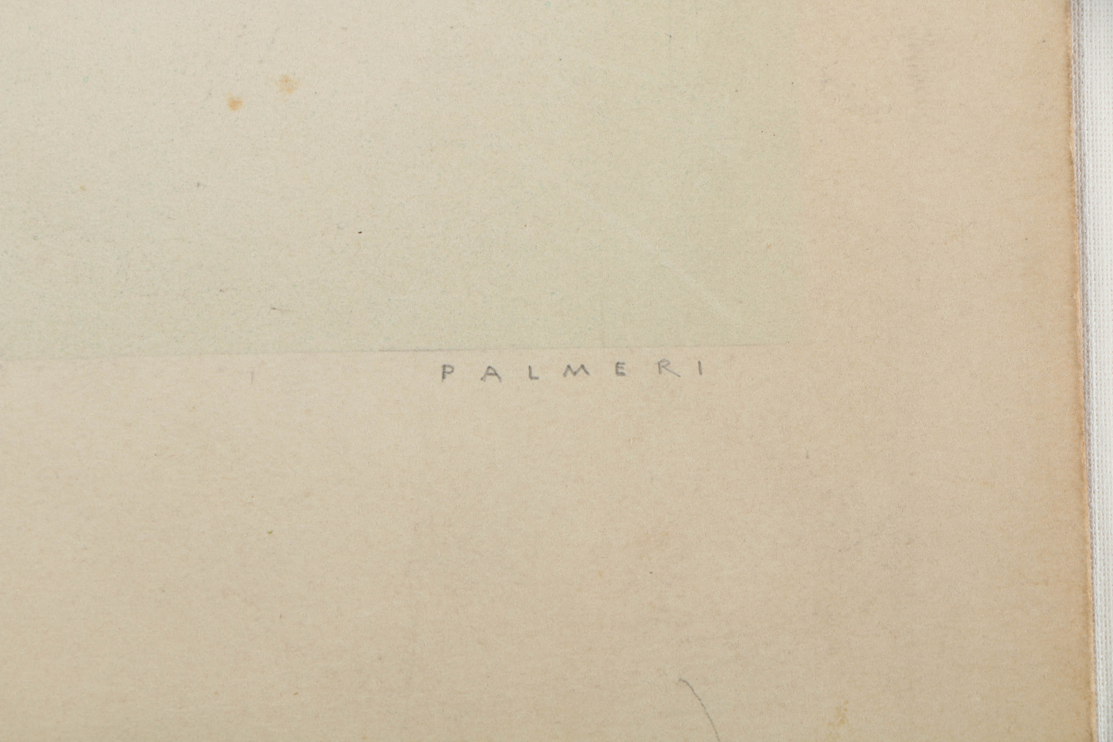 Pair of Ink and Pencil Drawings of Greek Style Vases