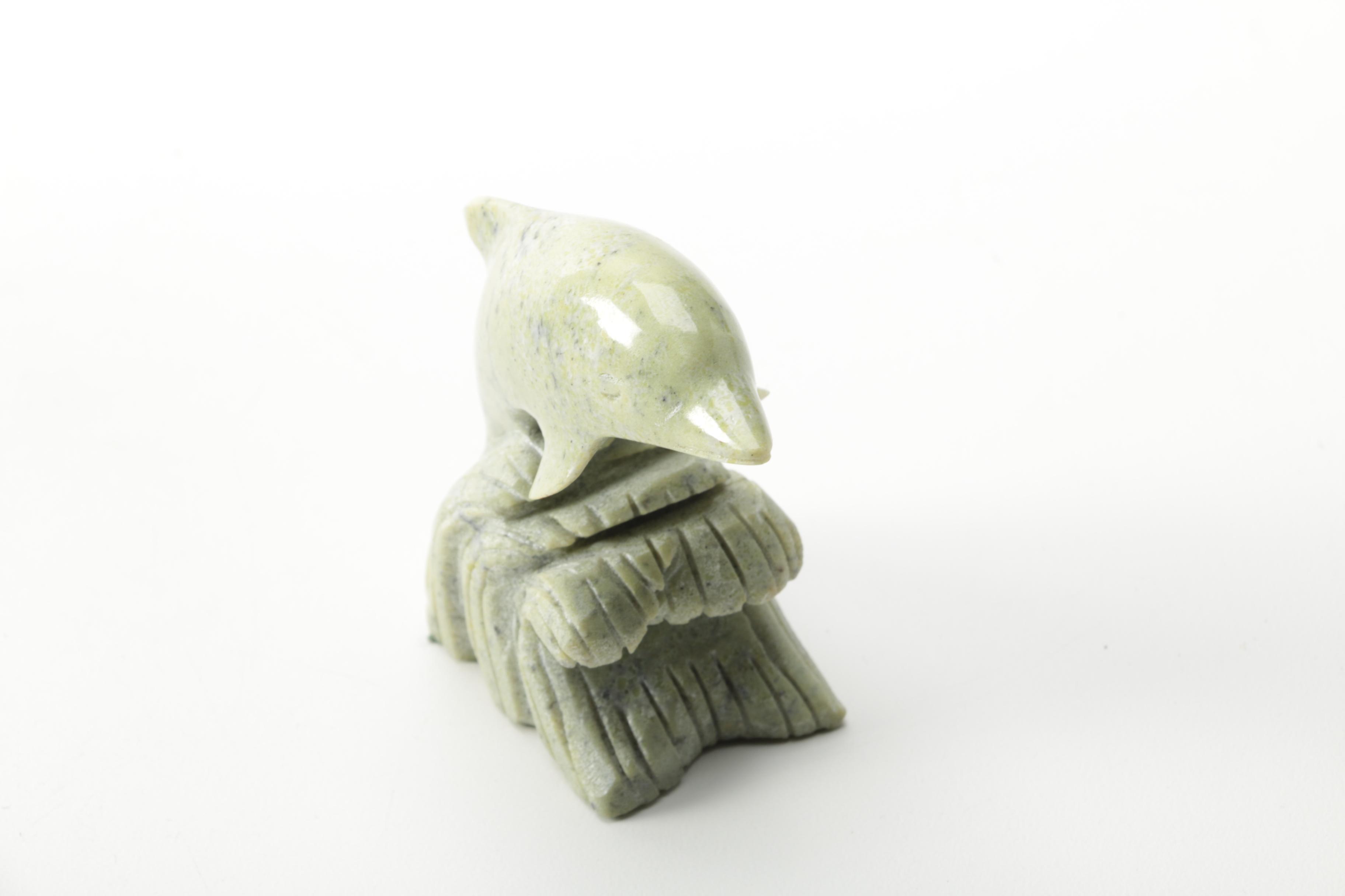 Connermara Marble Dolphin Figurines