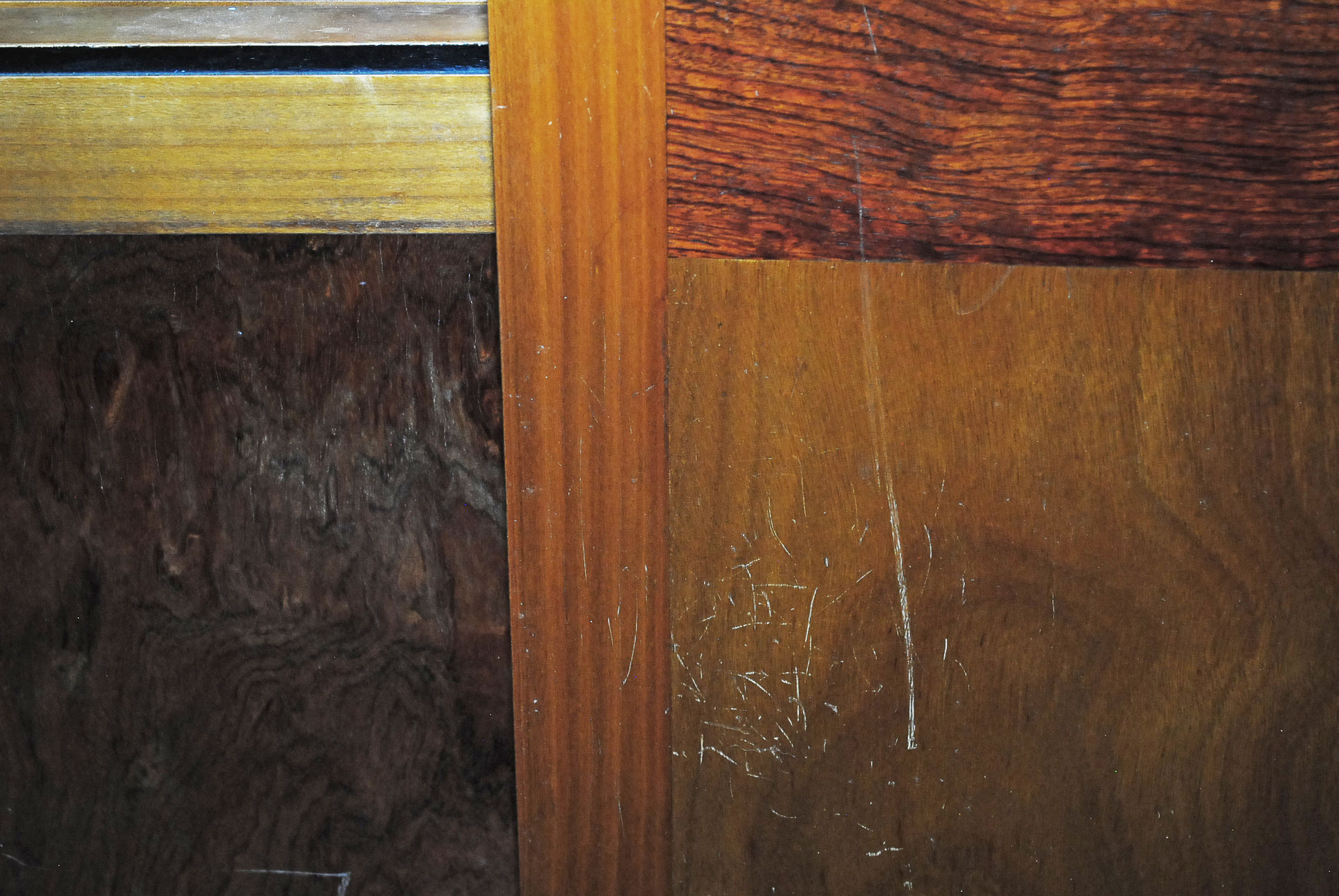 Vintage Art Deco Style Twin Bed Frames