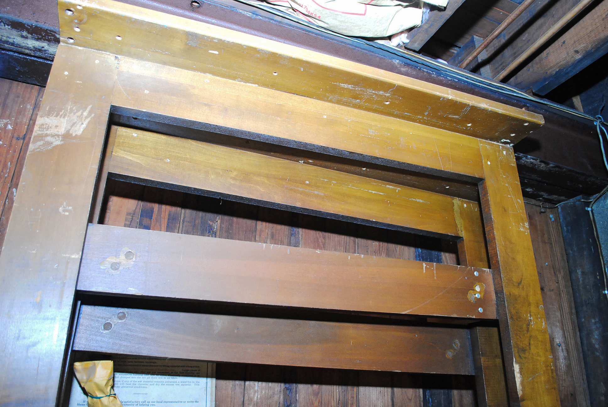 Vintage Art Deco Style Twin Bed Frames