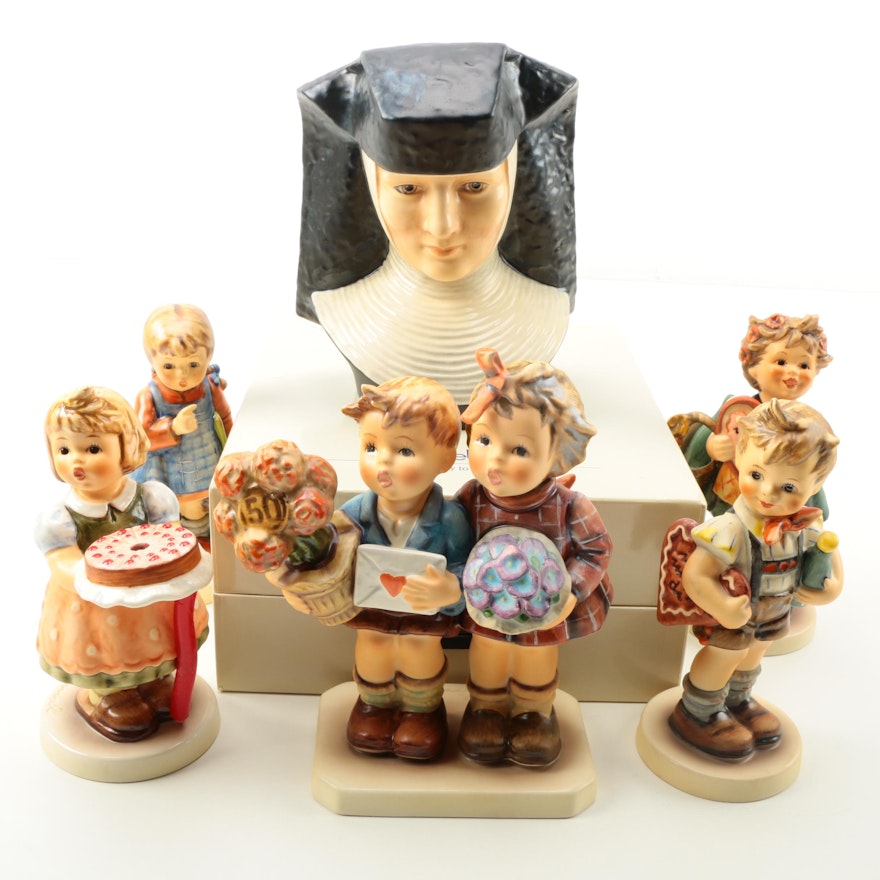 Hummel Figurines and Goebel Collector's Sr. Maria Innocentia Hummel Figure