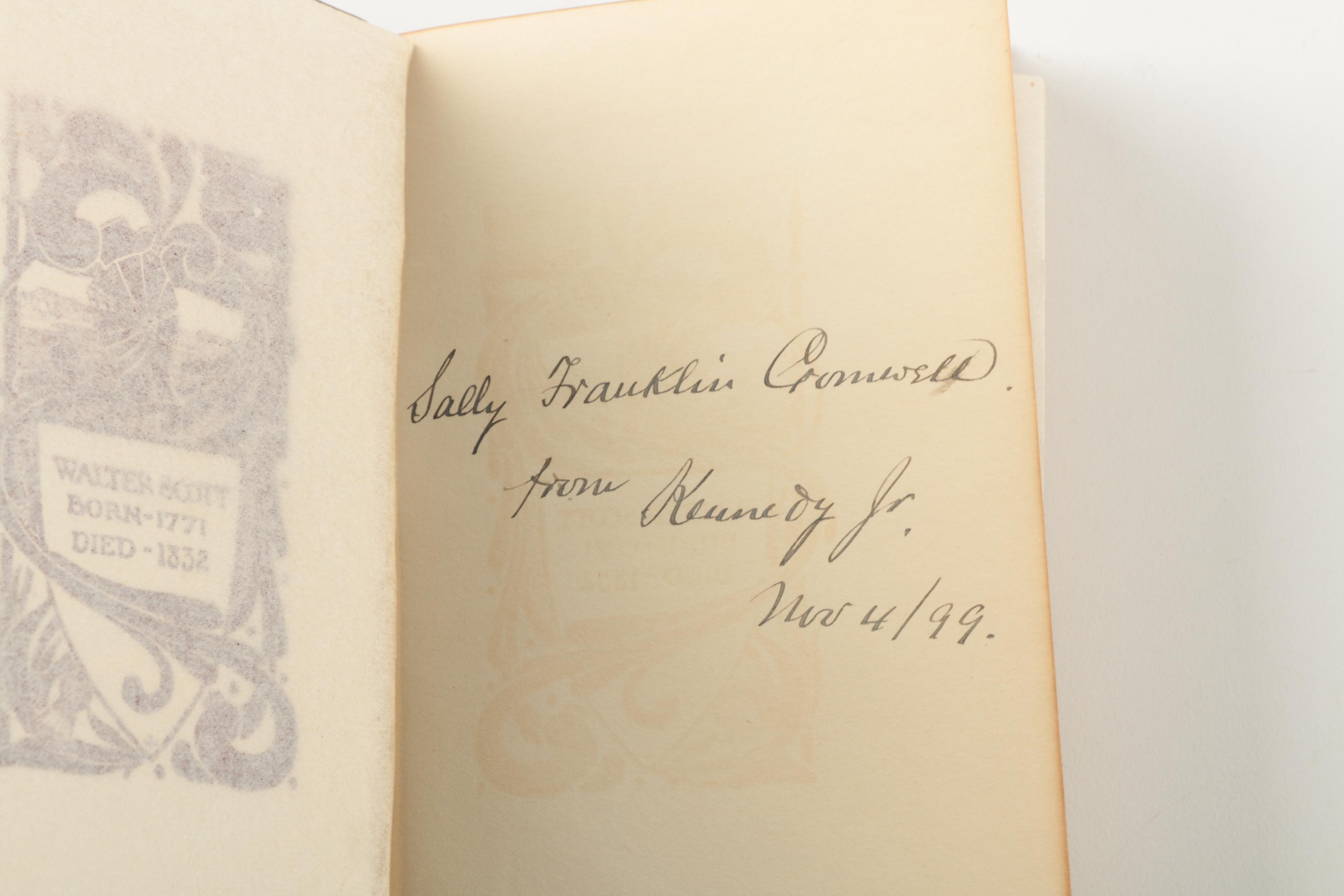 Ten-Volume Temple Edition Set of "The Waverley Novels" by Sir Walter Scott