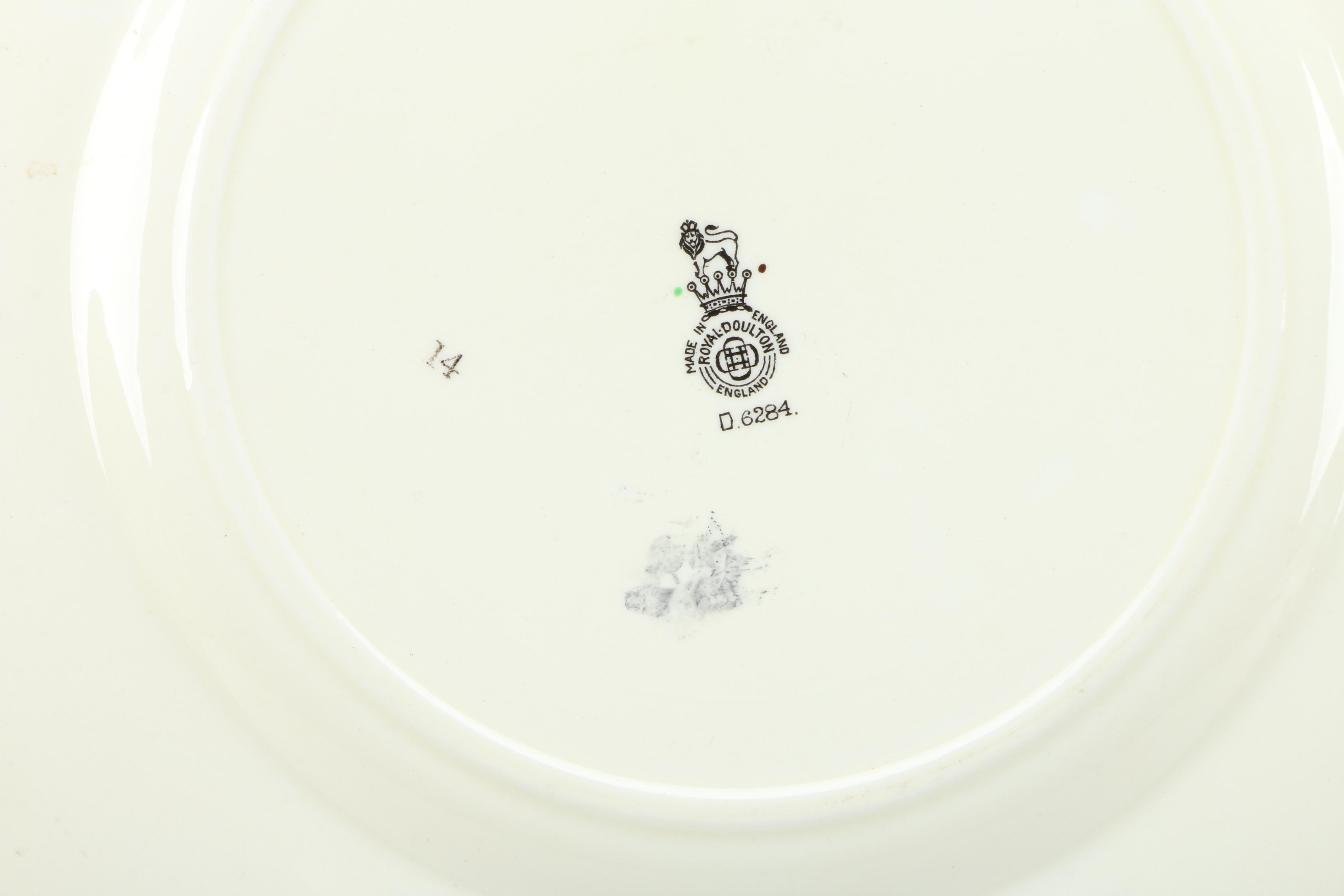 Antique Royal Doulton Decorative Plates including "The Squire"