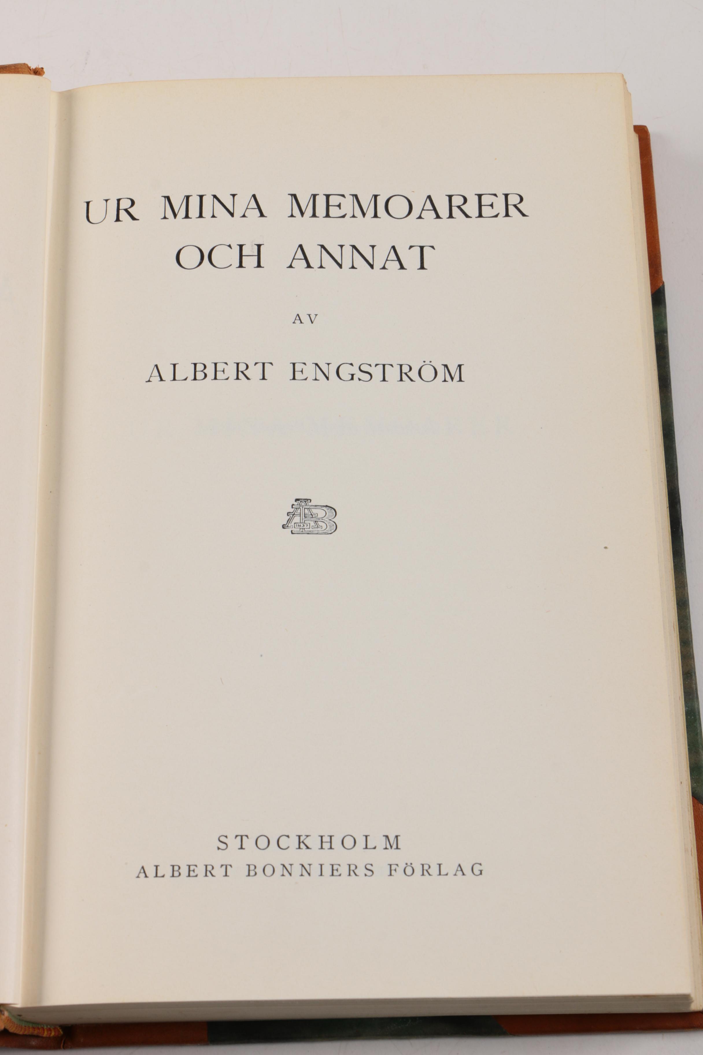 Assorted Hardcover Books in Swedish