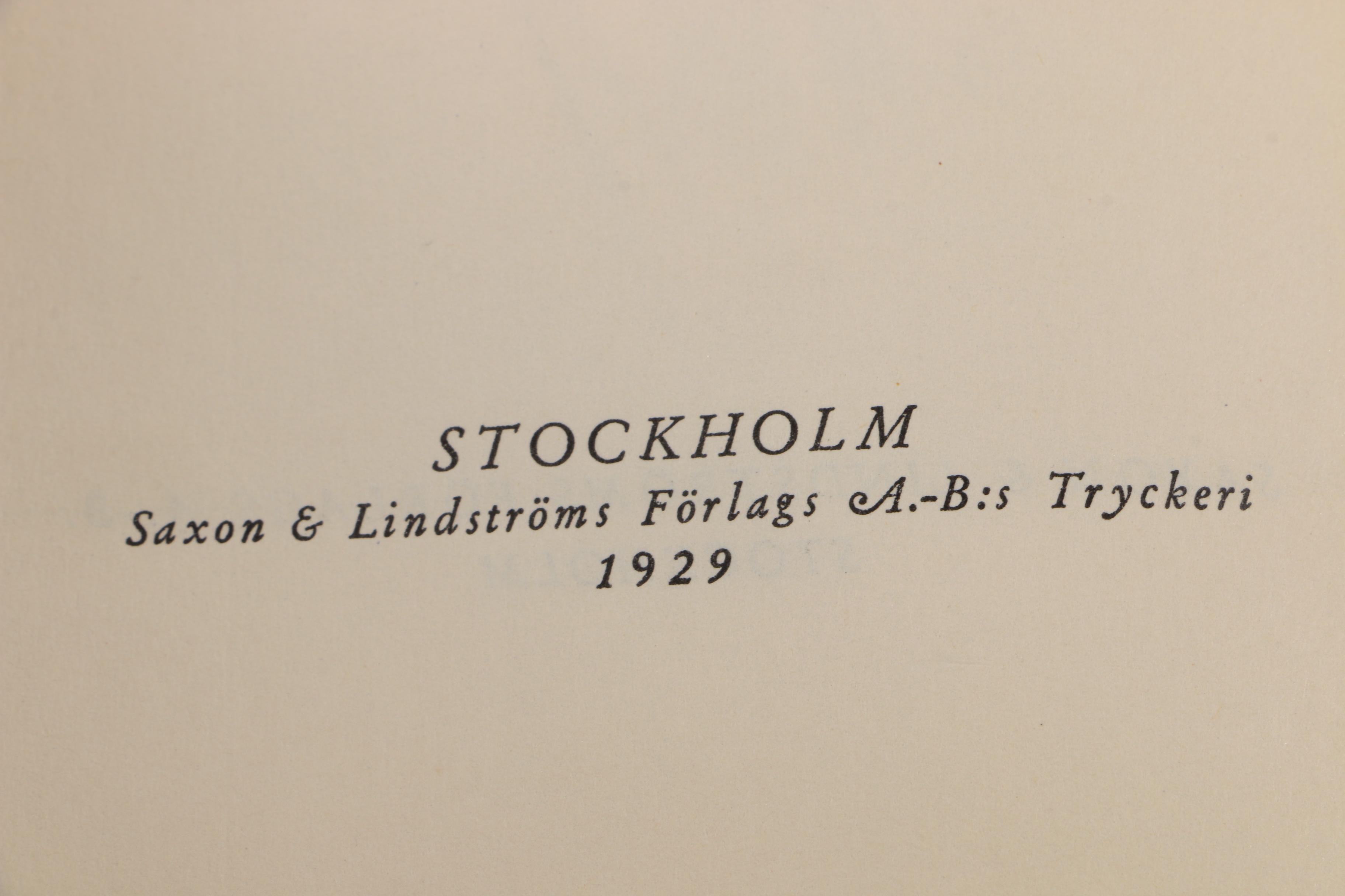 Assorted Hardcover Books in Swedish