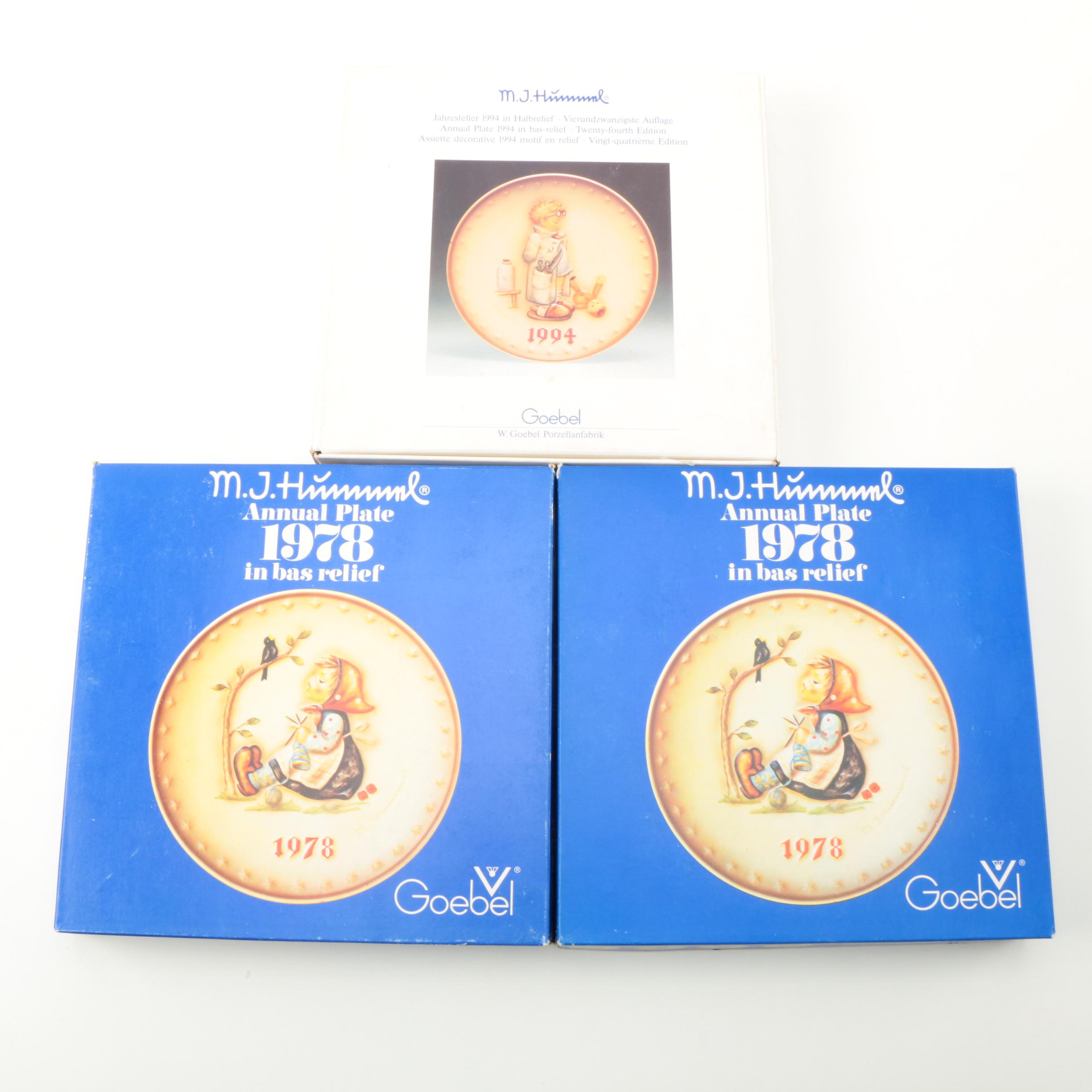 M.J. Hummel Collector's Plates