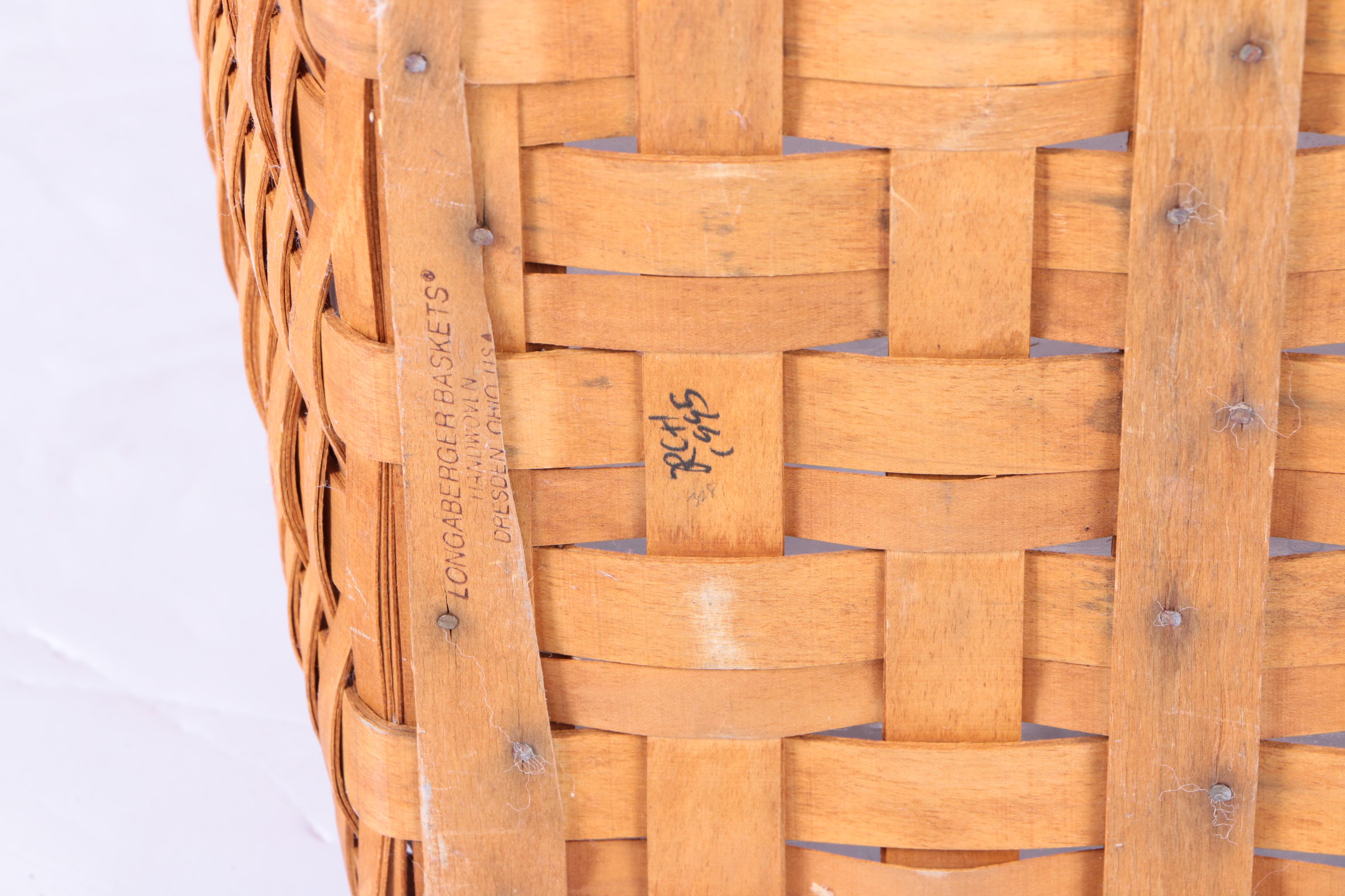 Longaberger Large Hamper Basket