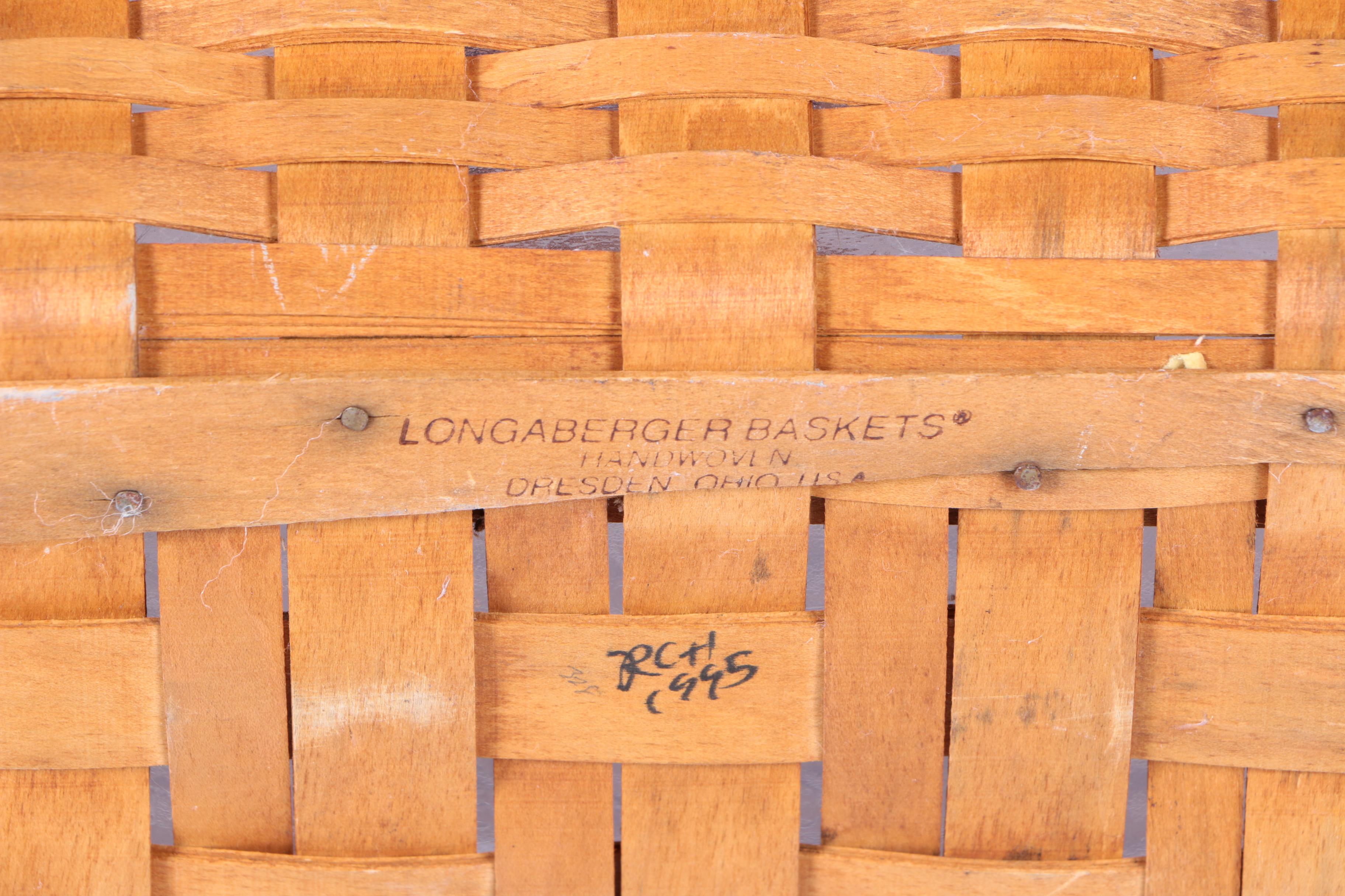 Longaberger Large Hamper Basket