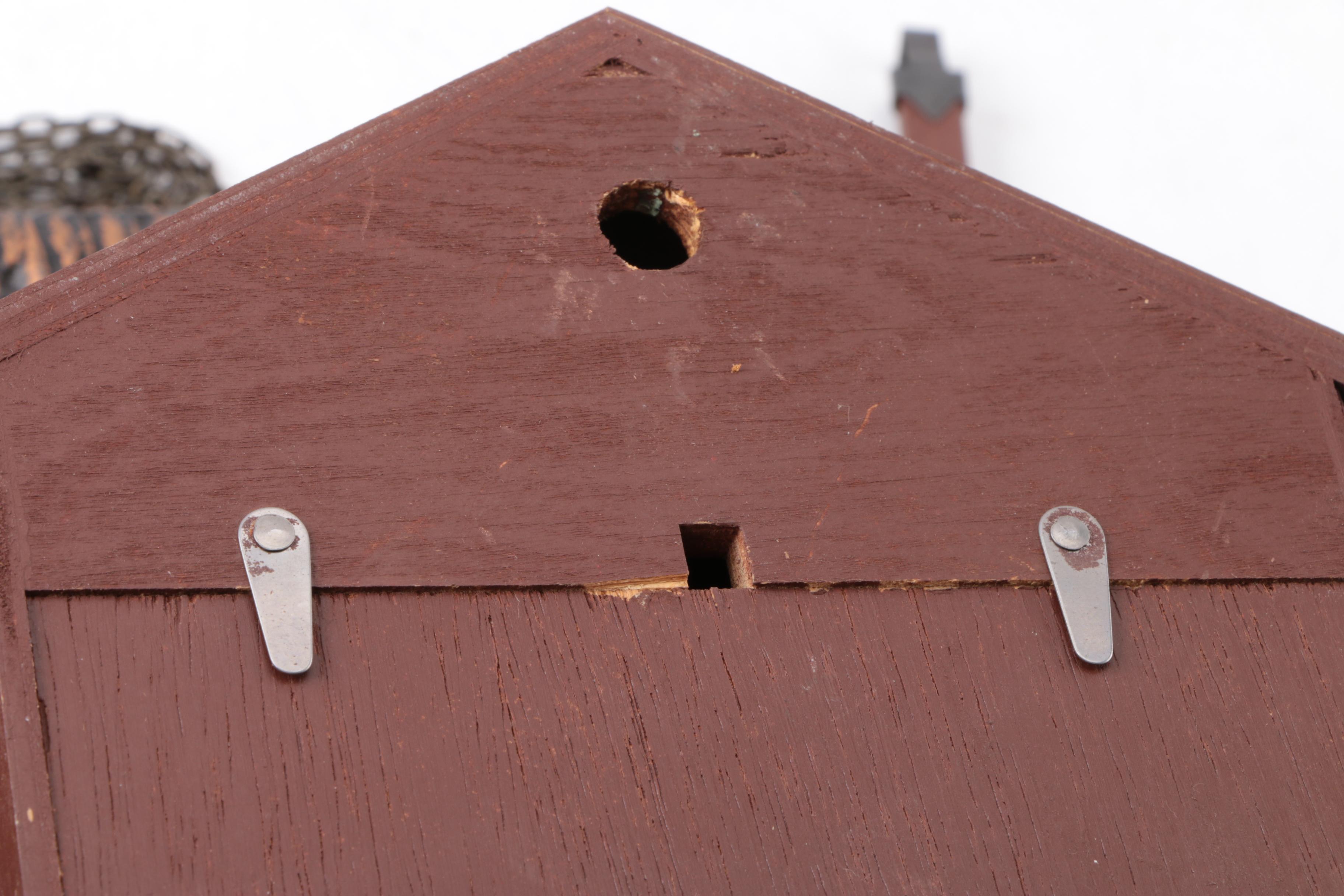 Musica Swiss Reuge Cuckoo Clock Playing "The Emperor's Waltz"