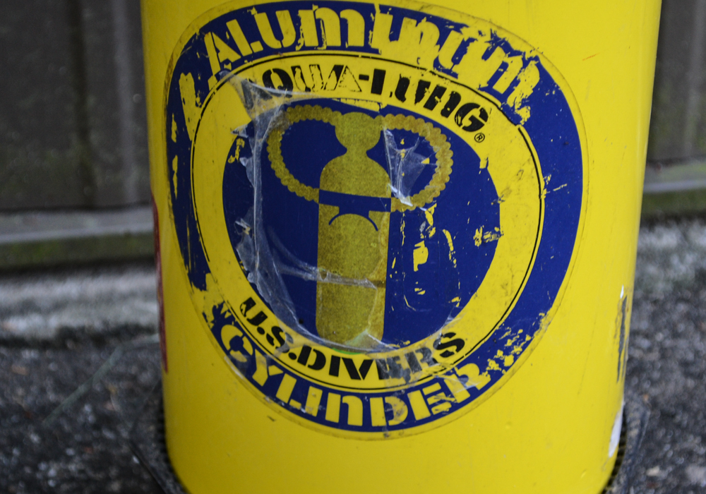 Vintage Aqua-Lung U.S. Divers Scuba Tank