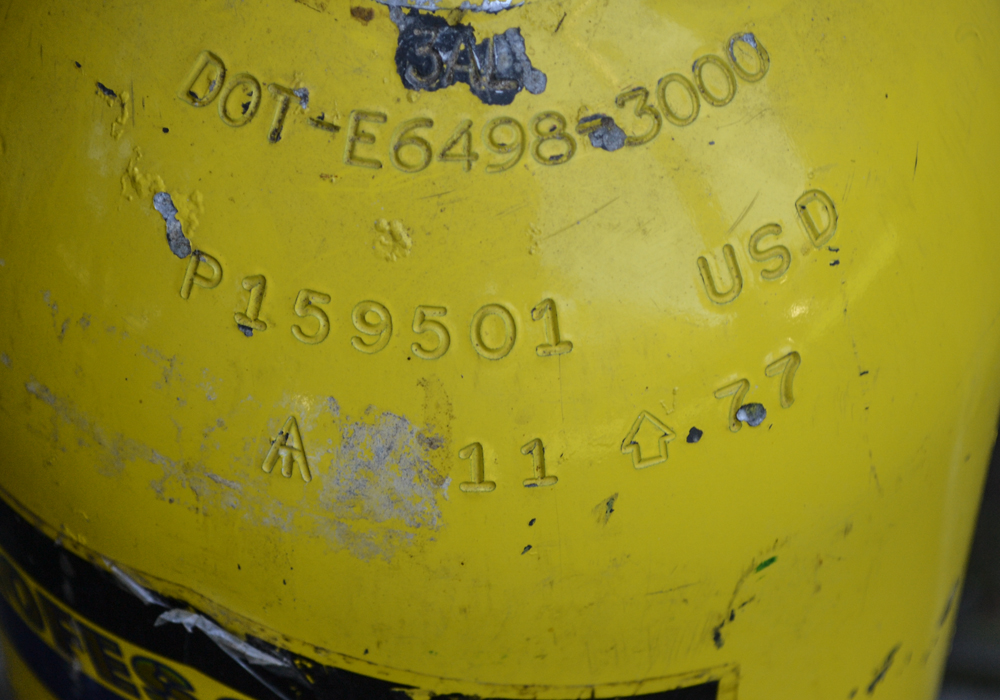 Vintage Aqua-Lung U.S. Divers Scuba Tank