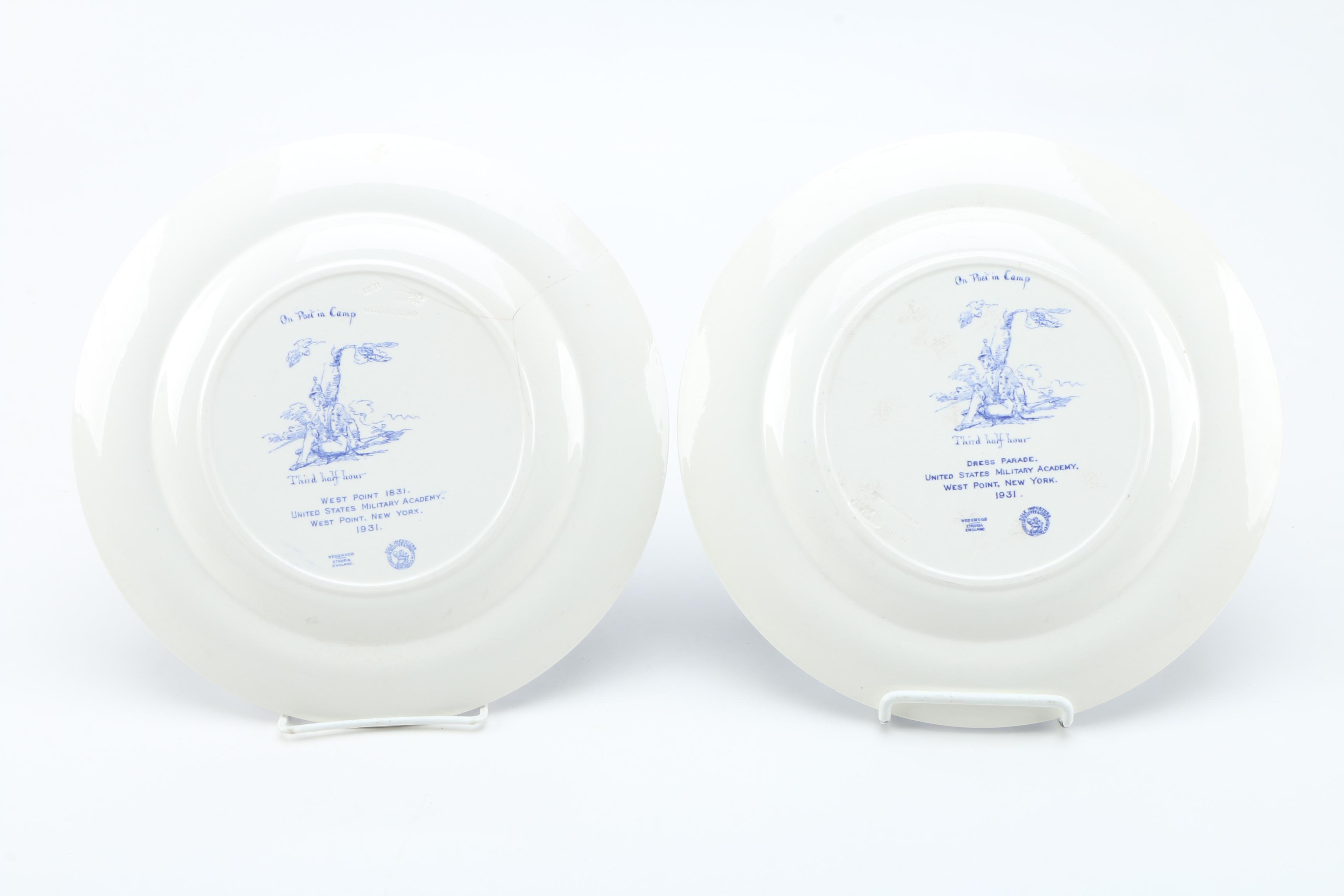 1931 Wedgwood "West Point" China Tableware