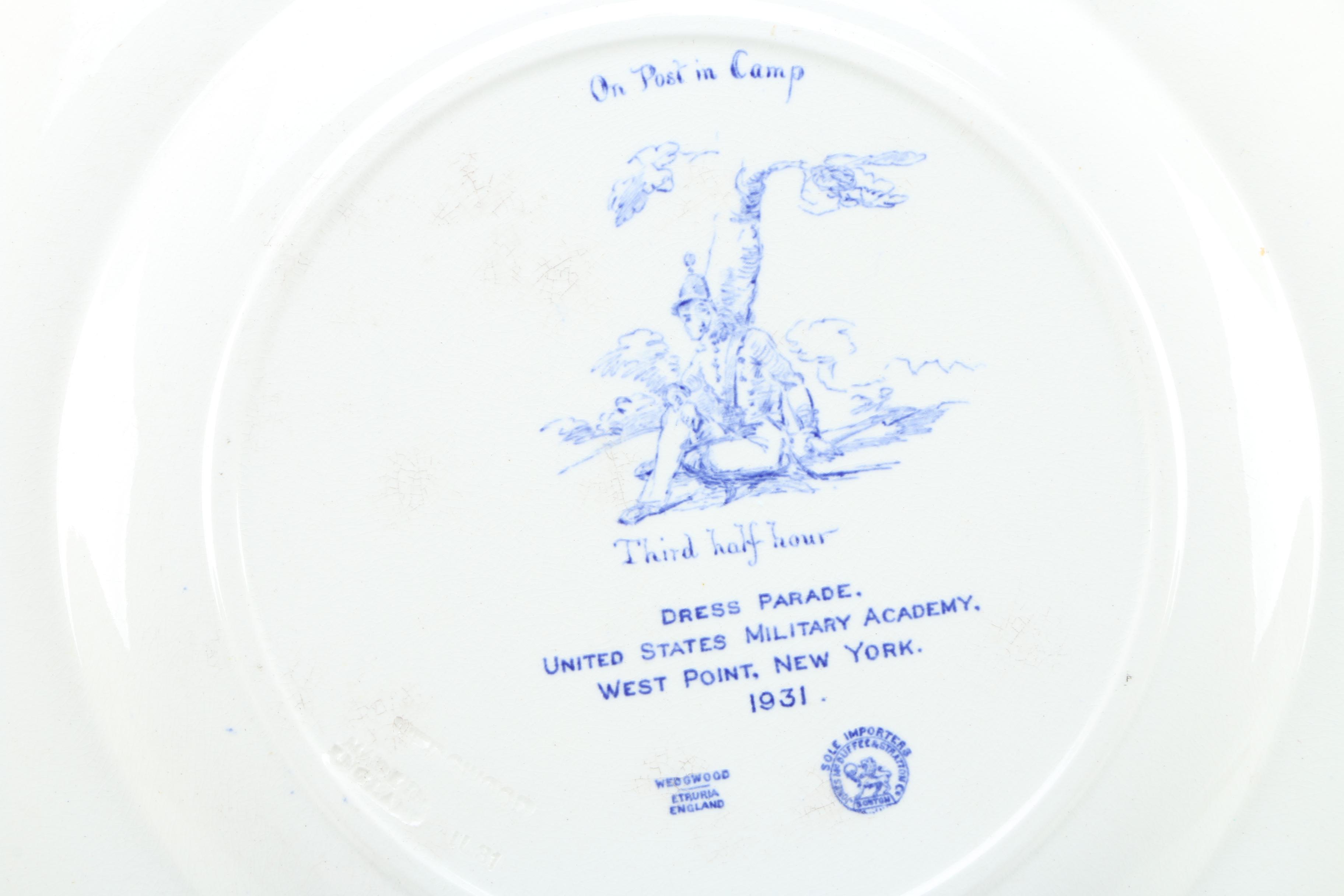 1931 Wedgwood "West Point" China Tableware
