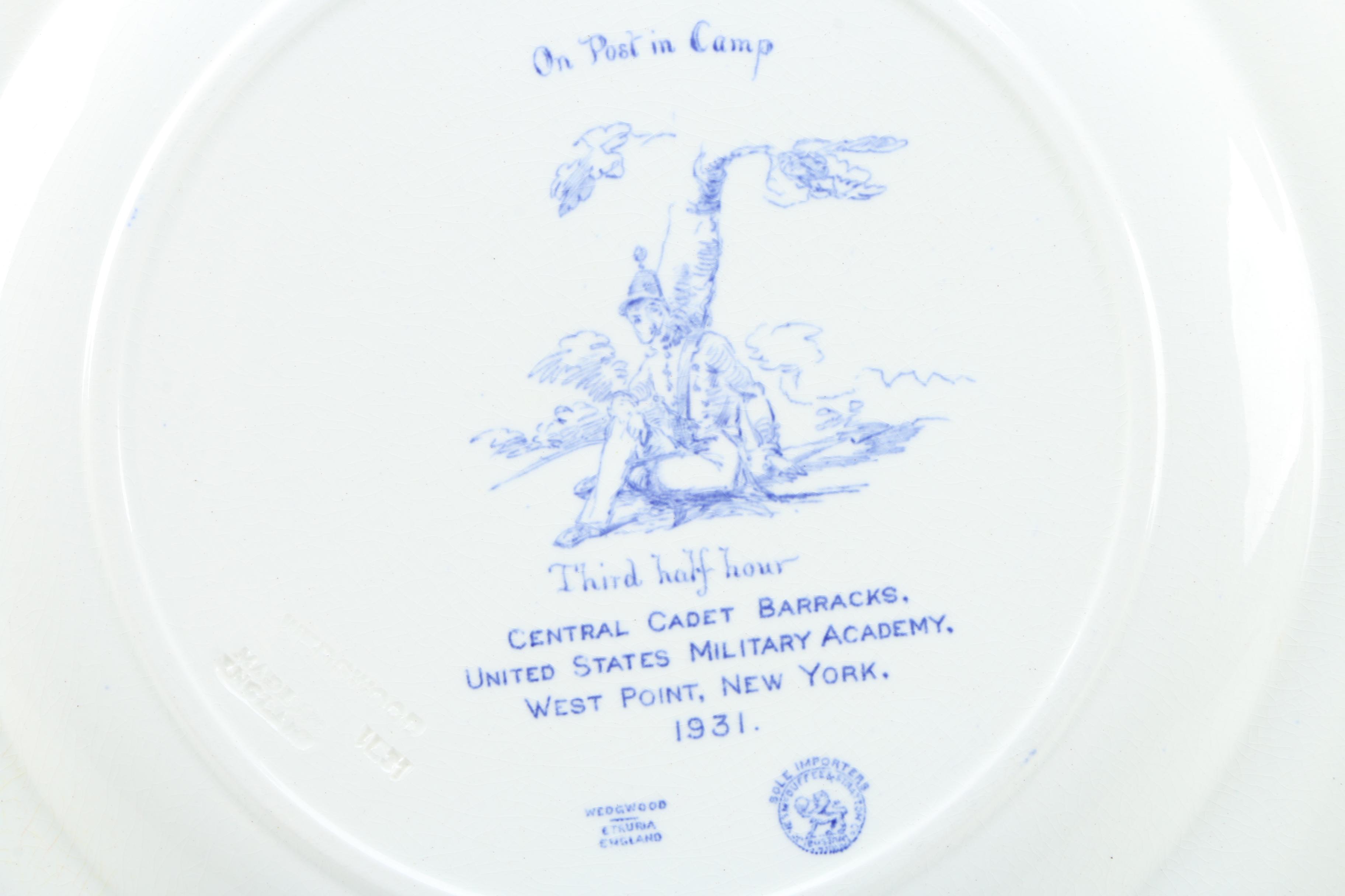 1931 Wedgwood "West Point" China Tableware