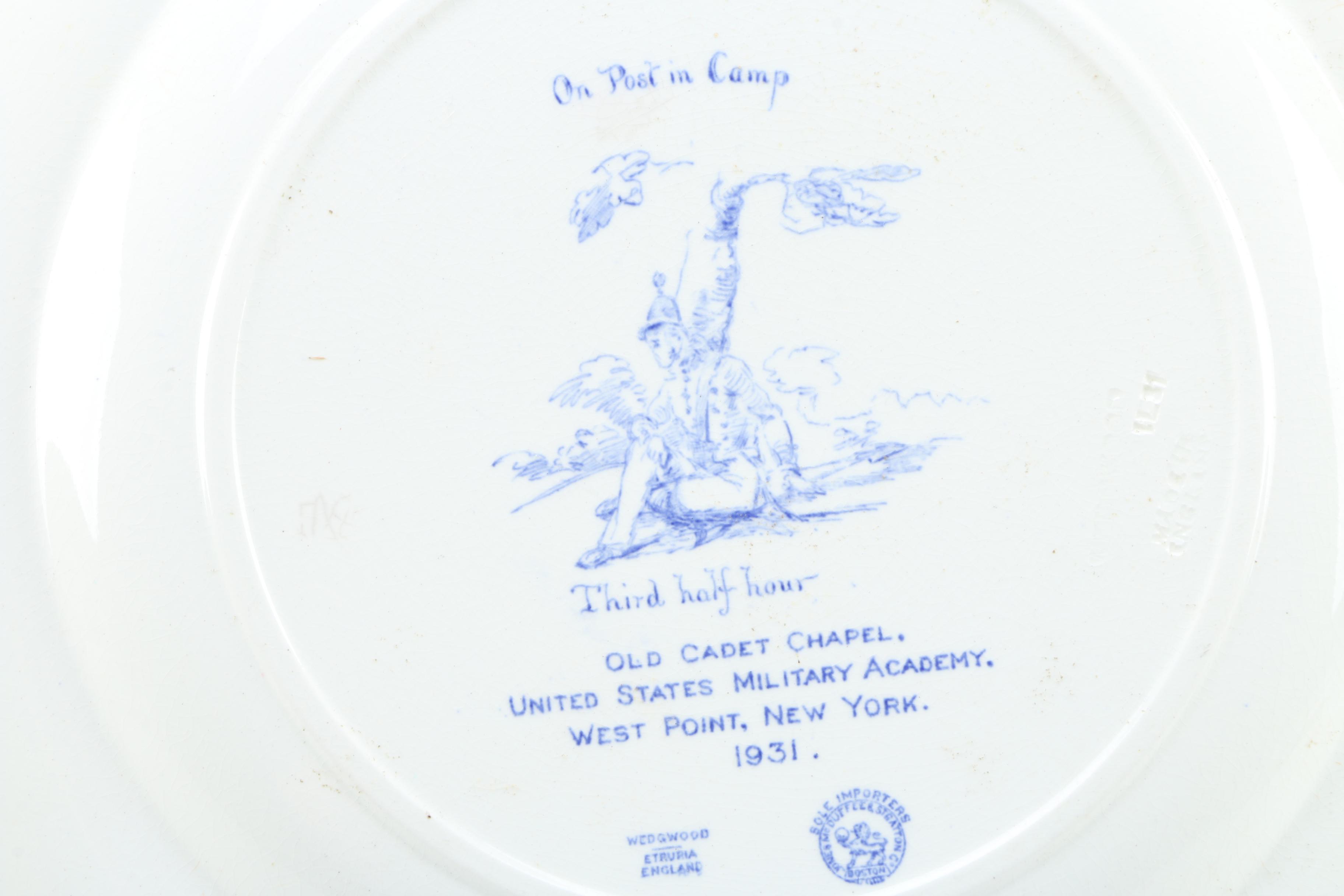 1931 Wedgwood "West Point" China Tableware