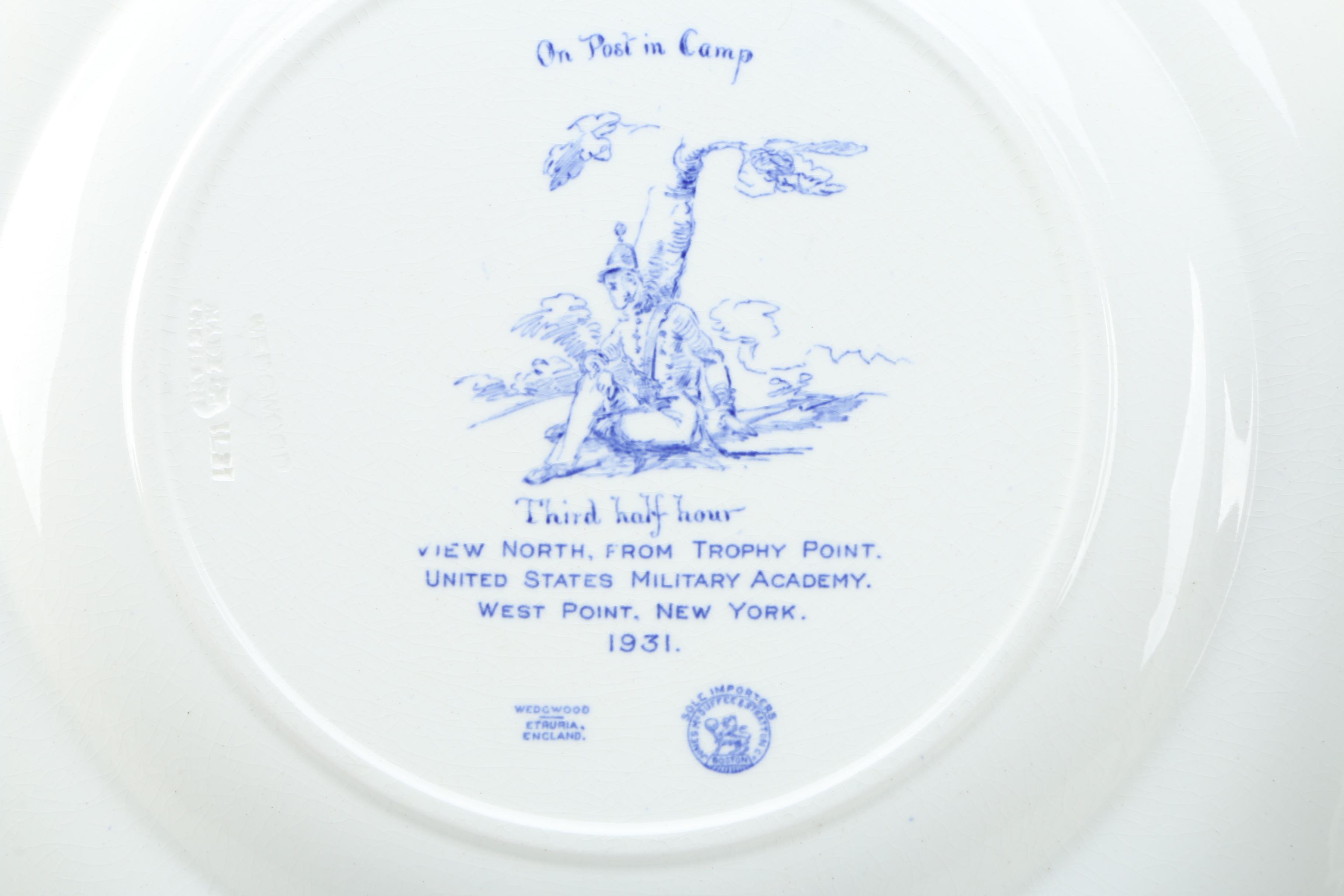 1931 Wedgwood "West Point" China Tableware