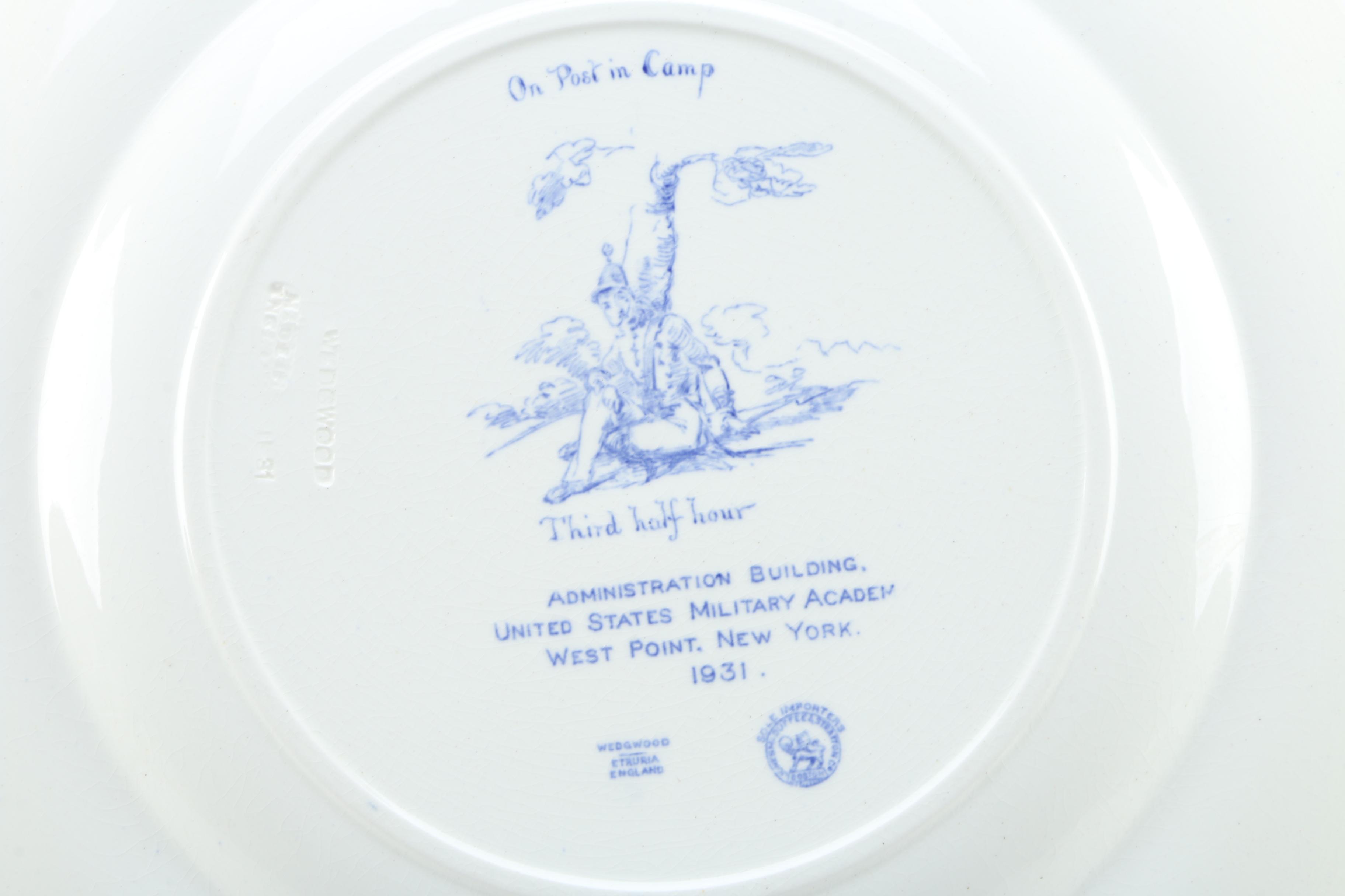 1931 Wedgwood "West Point" China Tableware