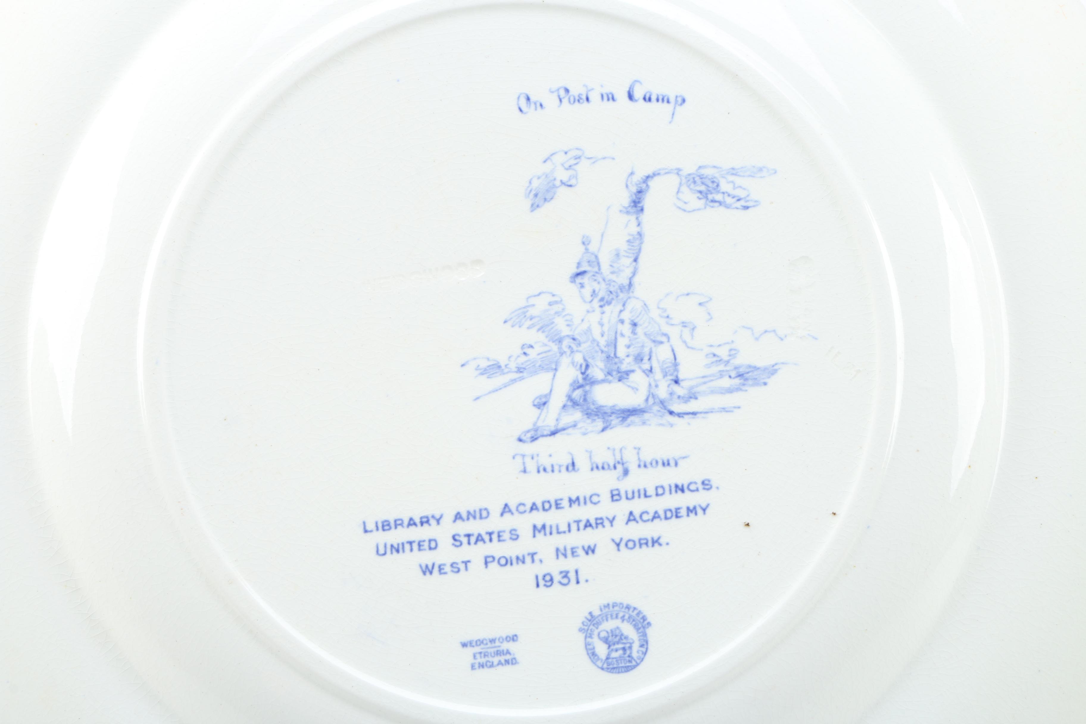 1931 Wedgwood "West Point" China Tableware