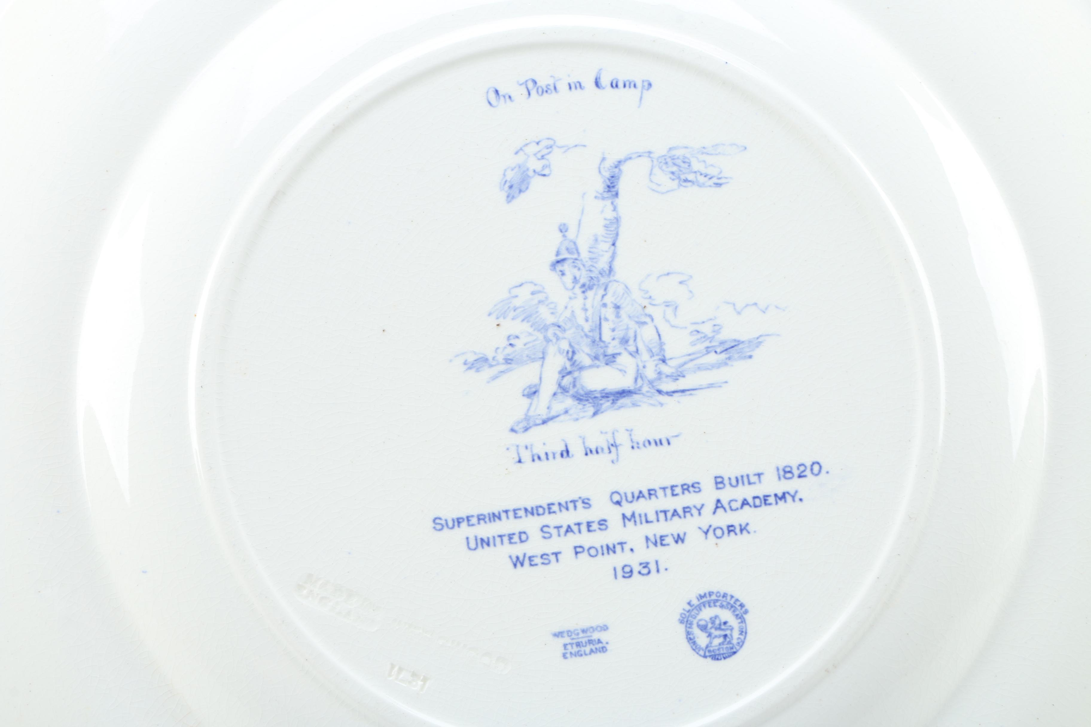 1931 Wedgwood "West Point" China Tableware
