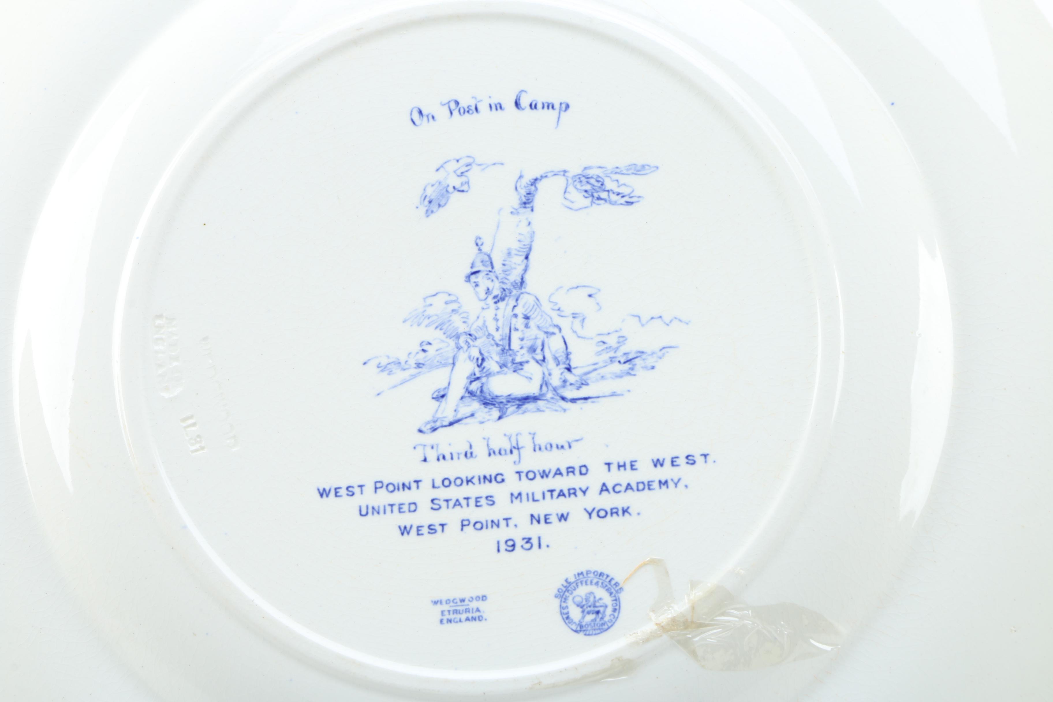 1931 Wedgwood "West Point" China Tableware